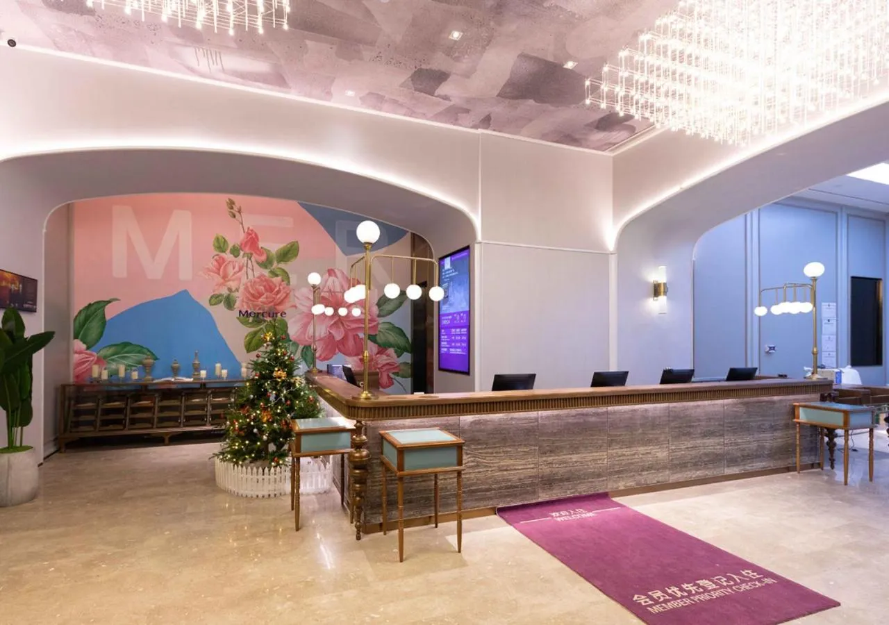 Lobby or reception in Mercure Hotel Shijiazhuang, Zhongshan East Road