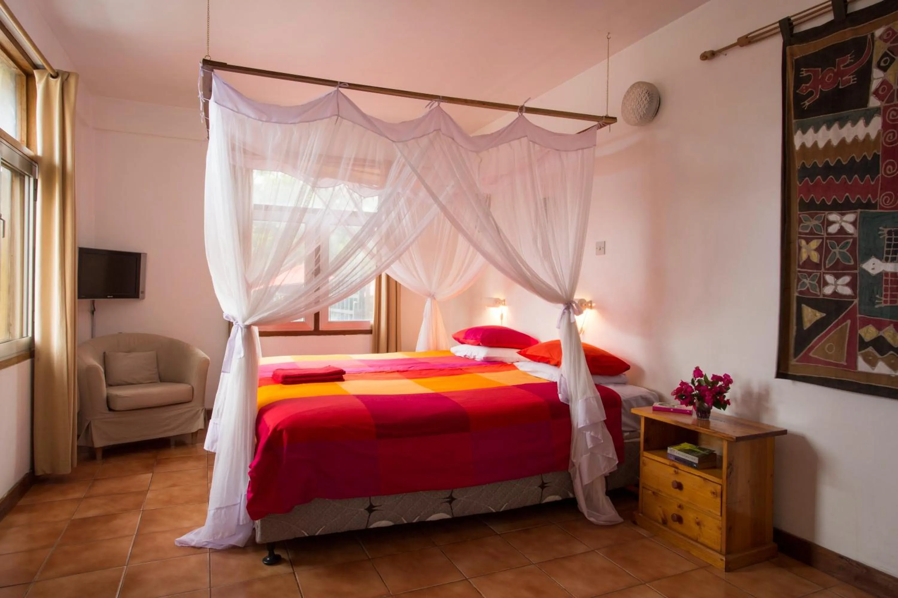 Bedroom, Bed in Q-Bar & Guesthouse