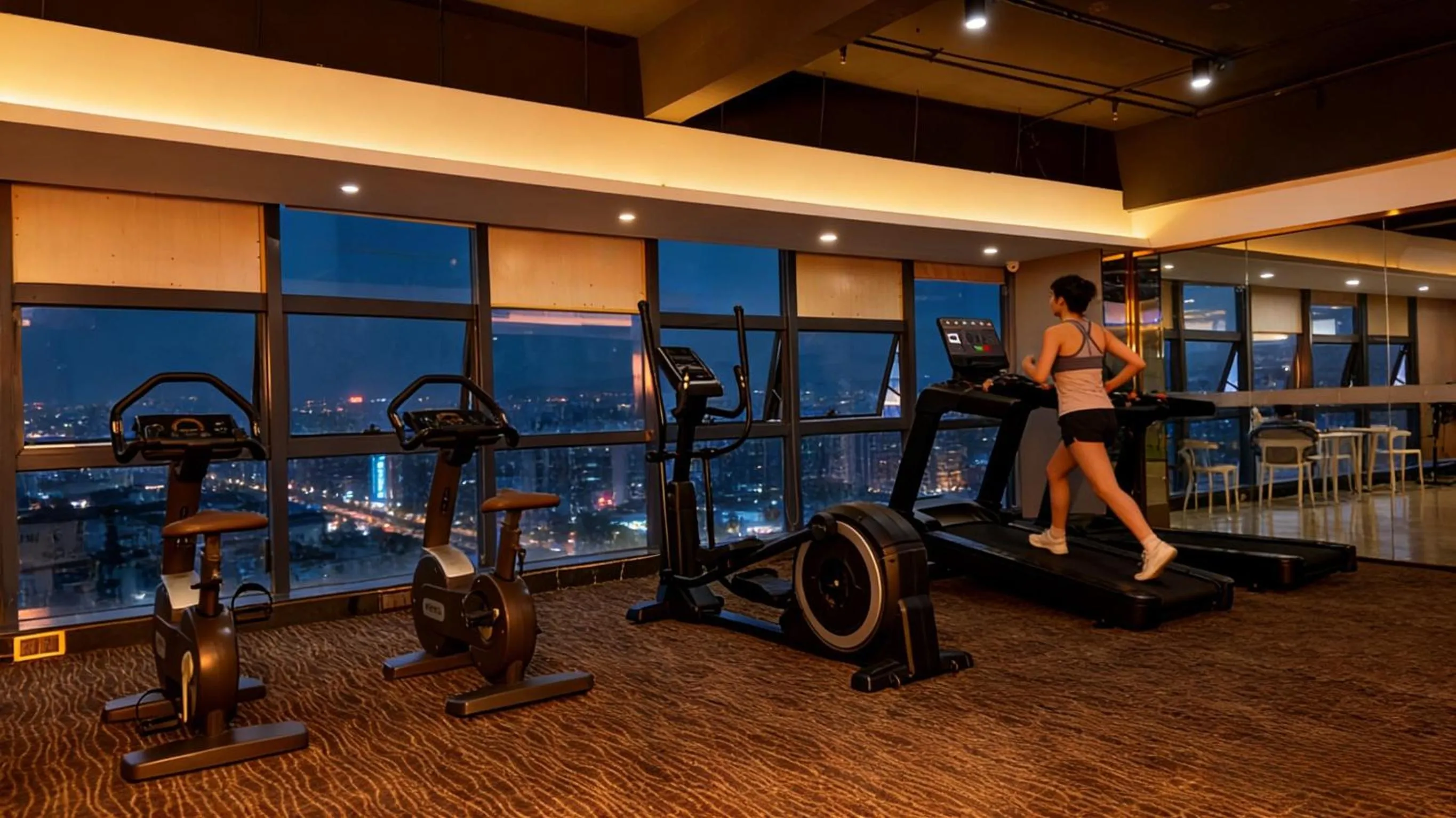 Fitness centre/facilities in Treasure Island Hotel HUMEN