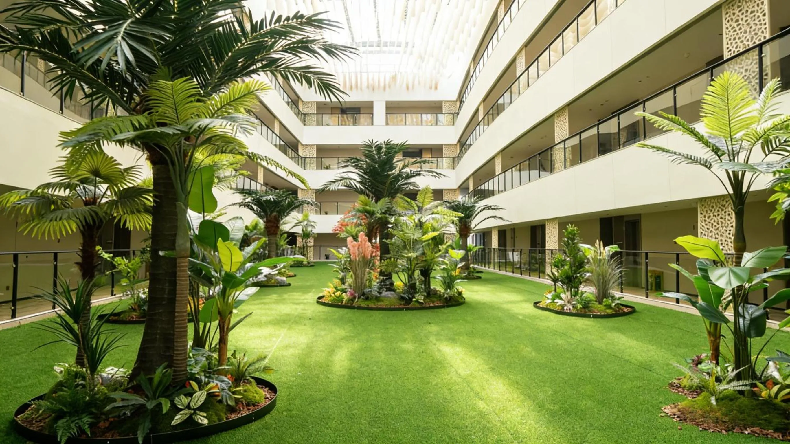 Garden in Treasure Island Hotel HUMEN