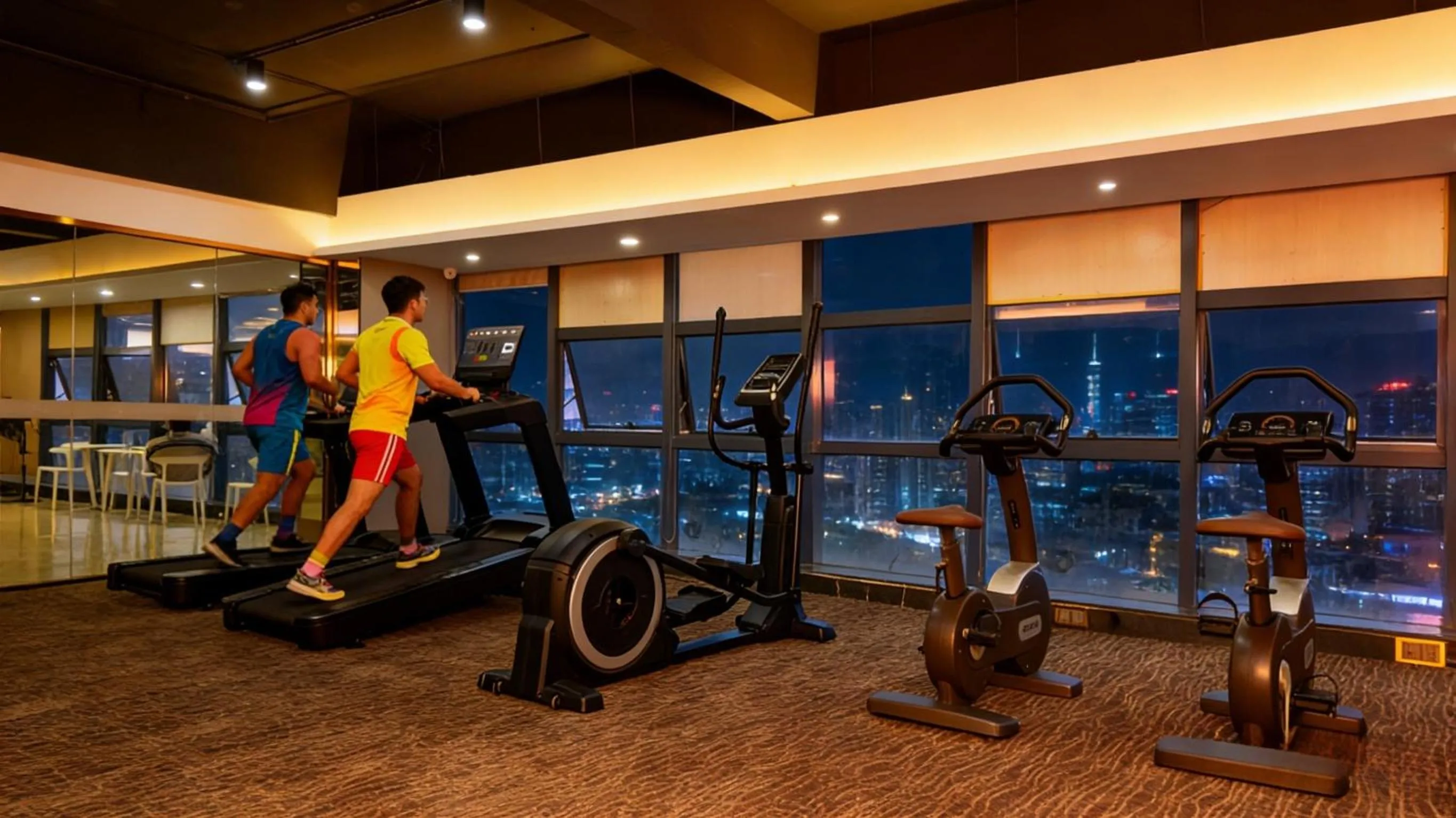 Fitness centre/facilities in Treasure Island Hotel HUMEN