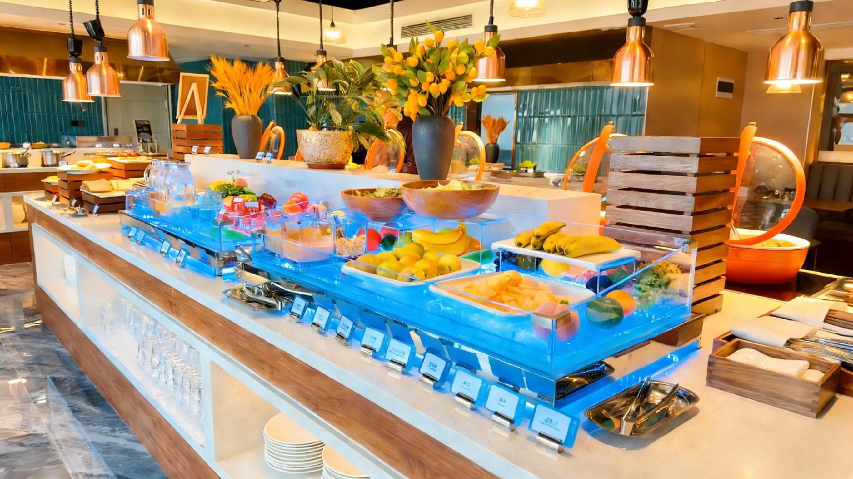 Breakfast in Treasure Island Hotel HUMEN