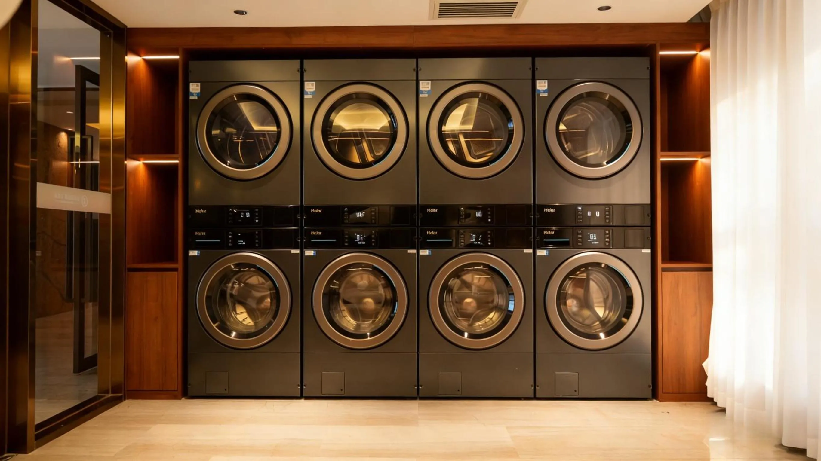 laundry in Treasure Island Hotel HUMEN
