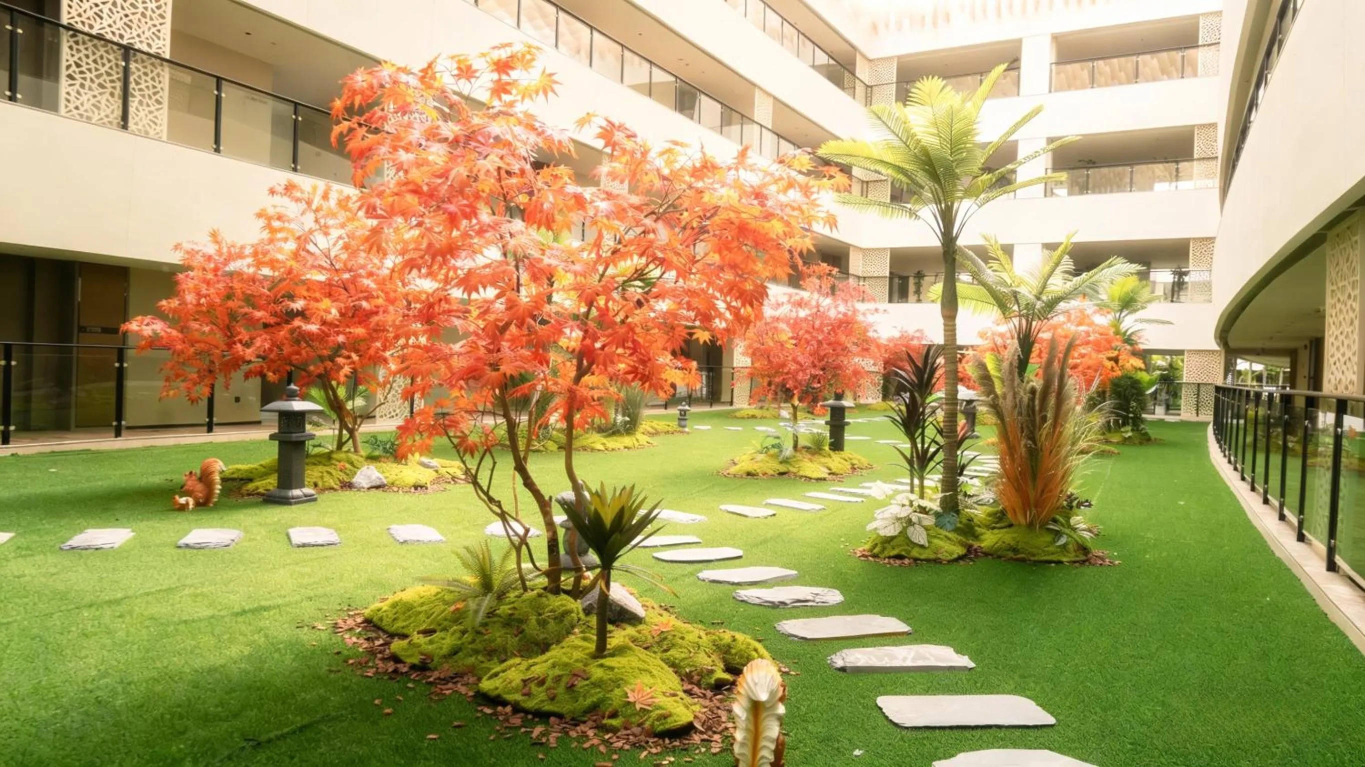 Garden in Treasure Island Hotel HUMEN