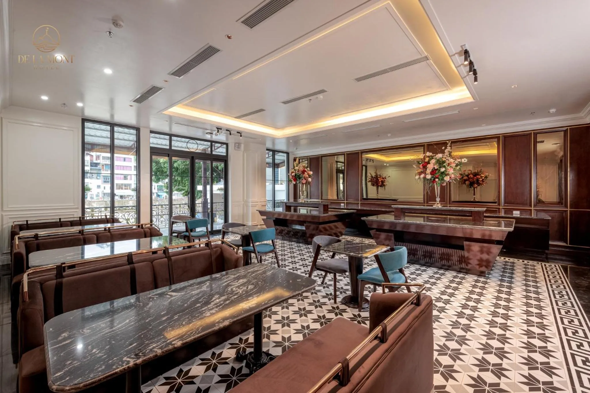 Restaurant/places to eat in De La Mont Hotel Ha Giang