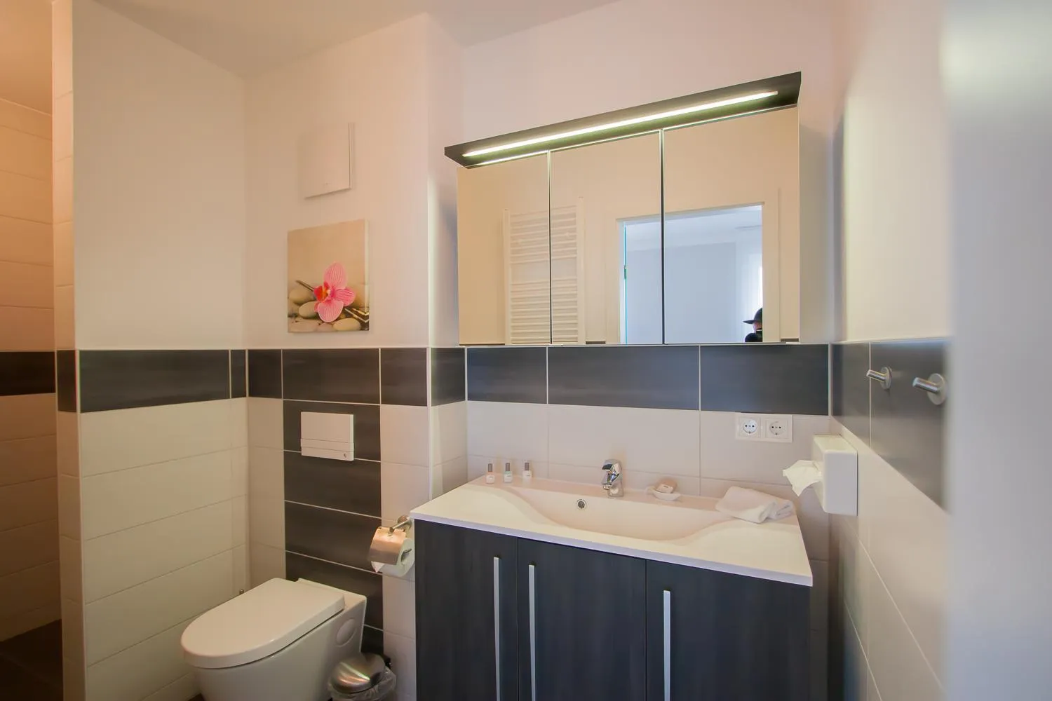 Toilet in ApartHotel "Am Fließ"