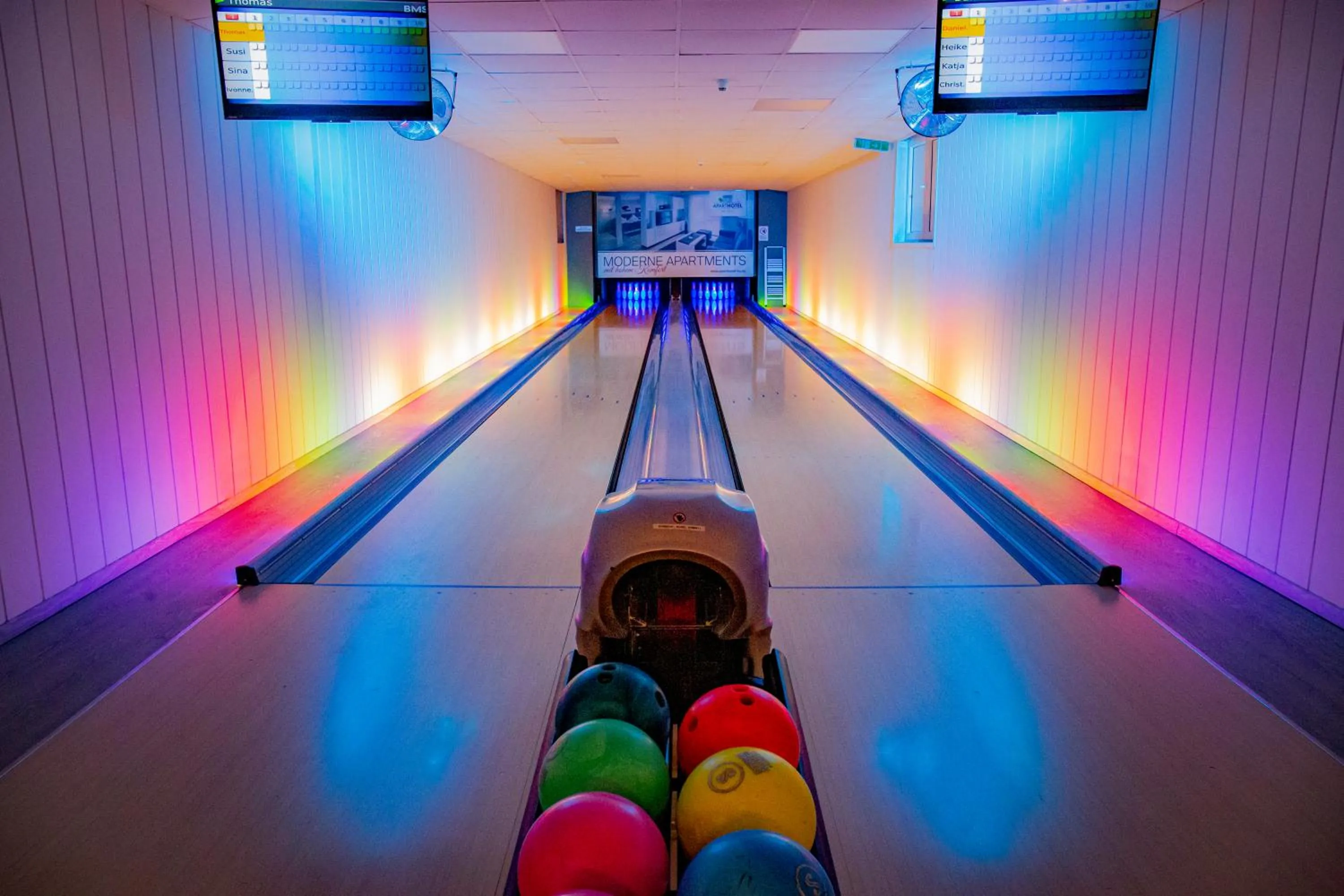 Bowling in ApartHotel "Am Fließ"