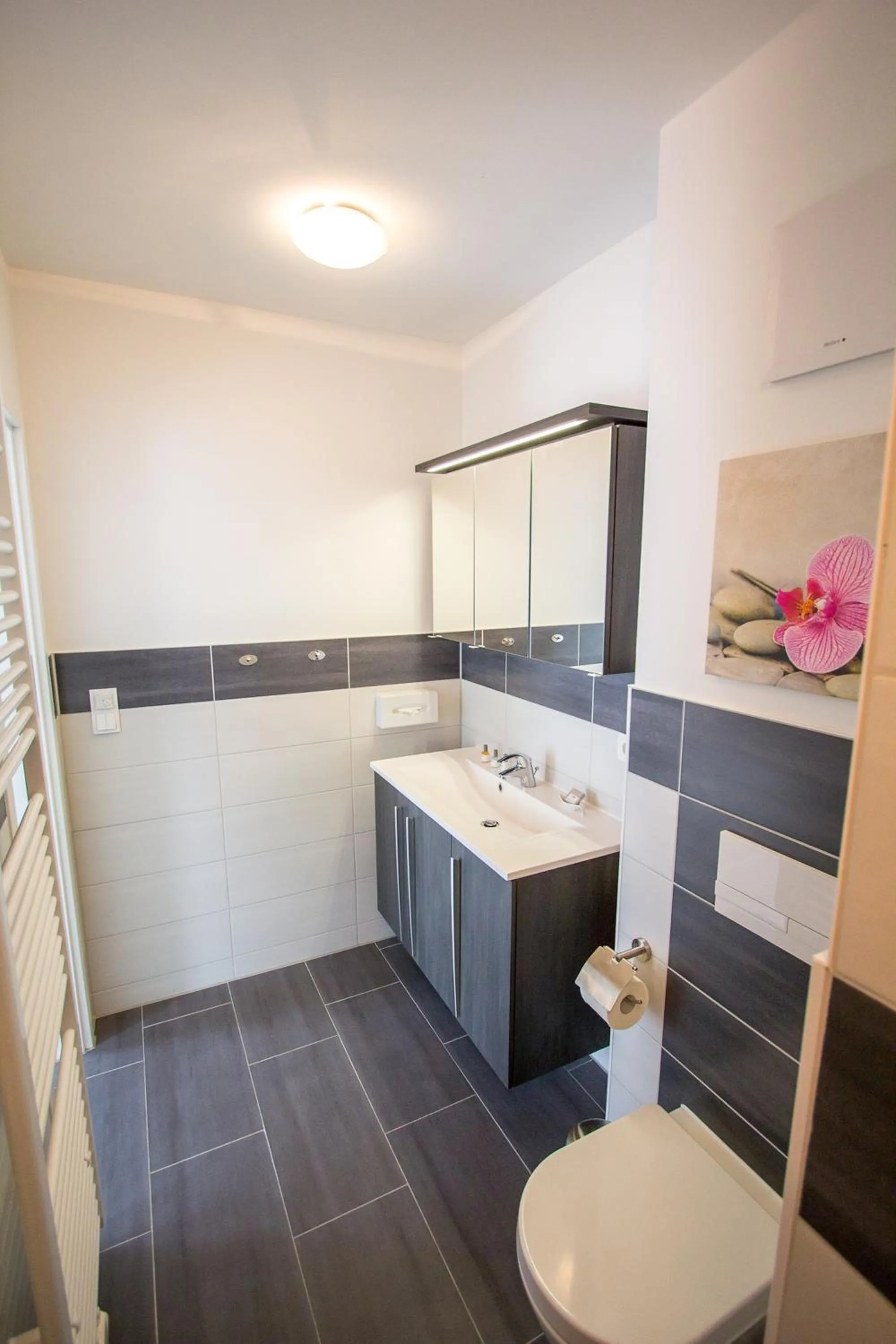 Bathroom in ApartHotel "Am Fließ"