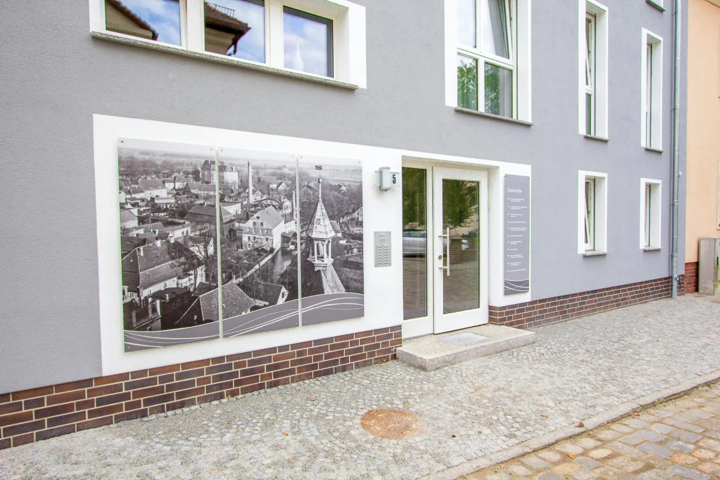 Facade/entrance in ApartHotel "Am Fließ"