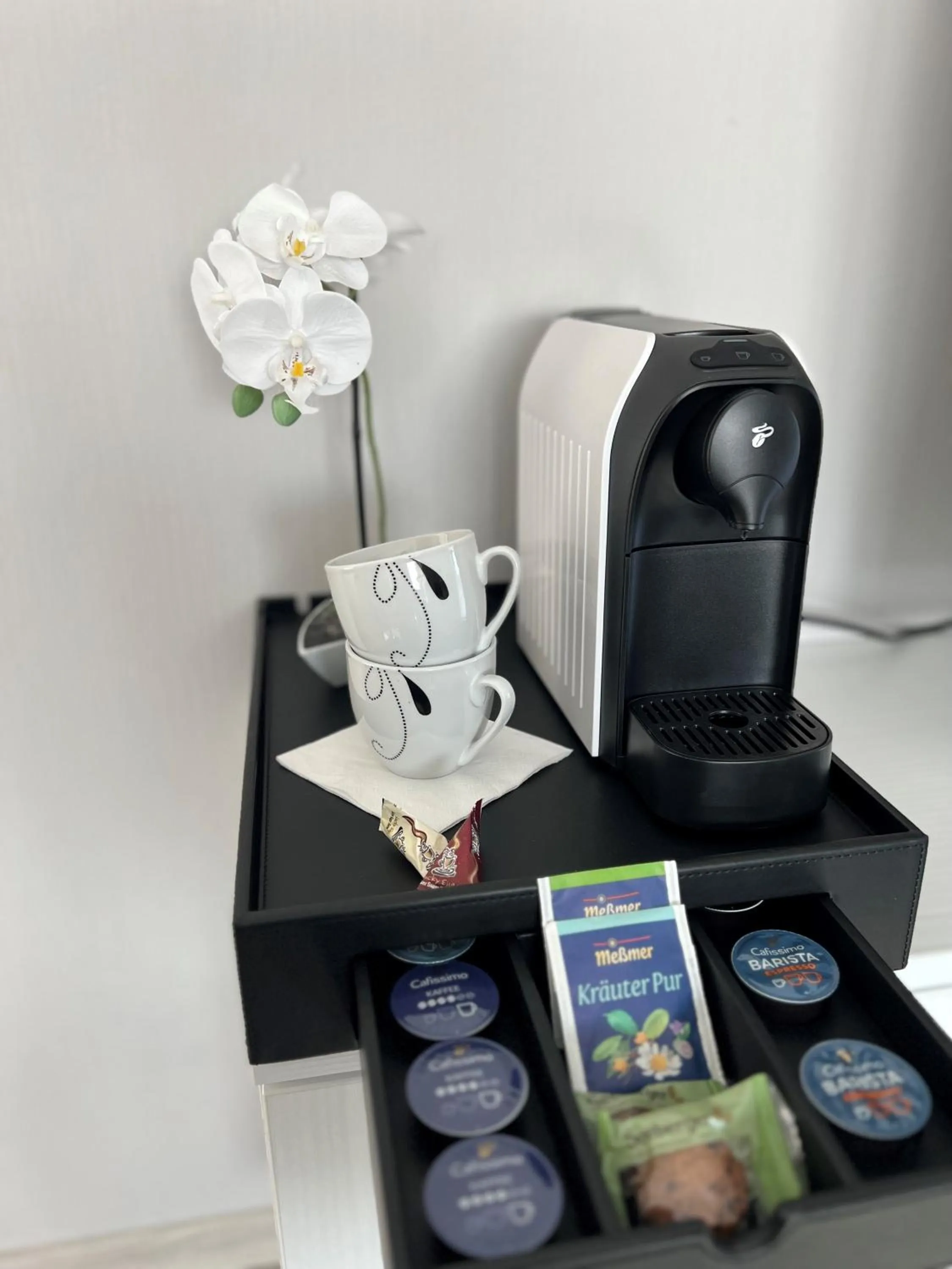 Coffee/tea facilities in ApartHotel "Am Fließ"