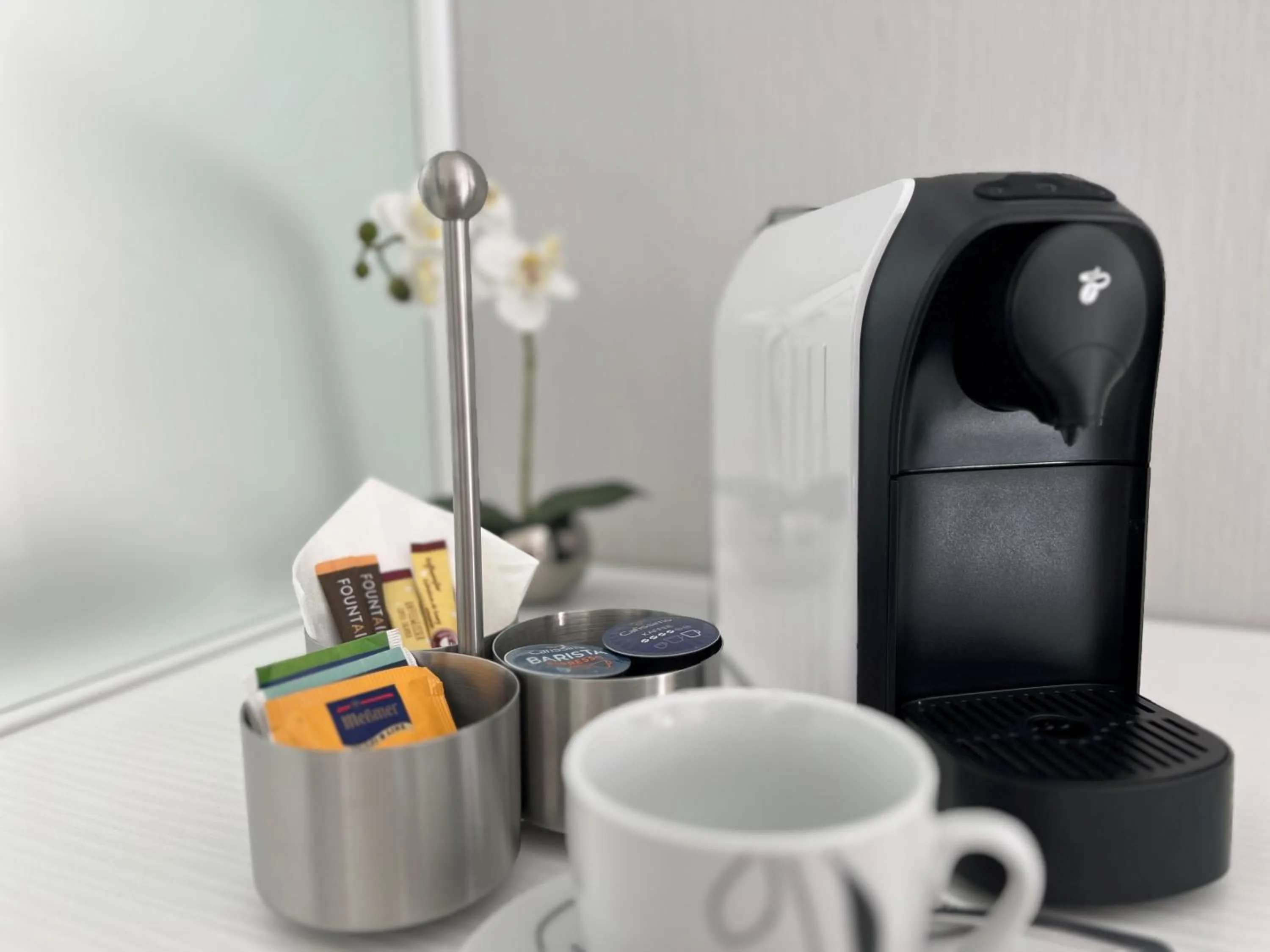 Coffee/tea facilities in ApartHotel "Am Fließ"