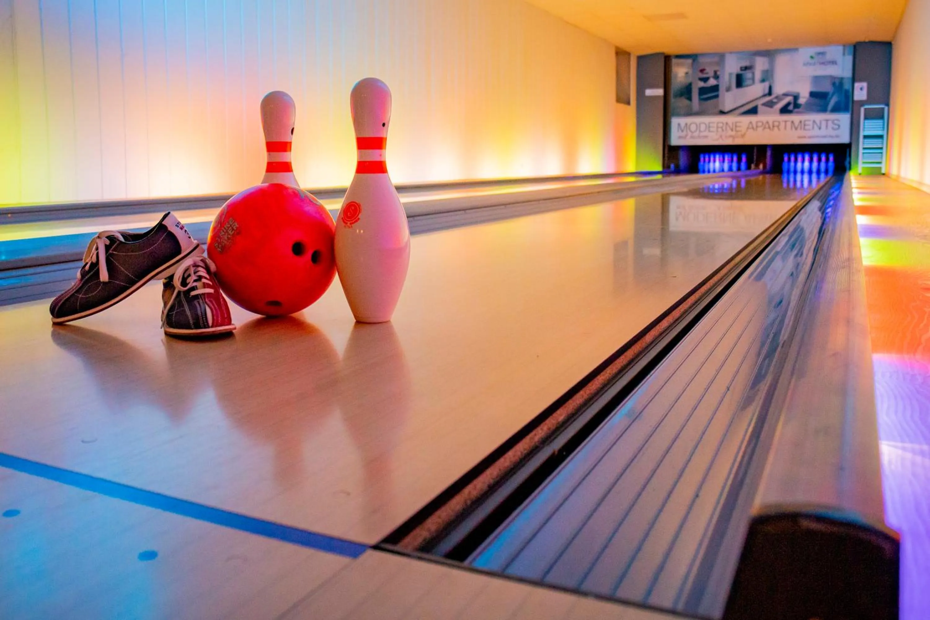 Bowling in ApartHotel "Am Fließ"