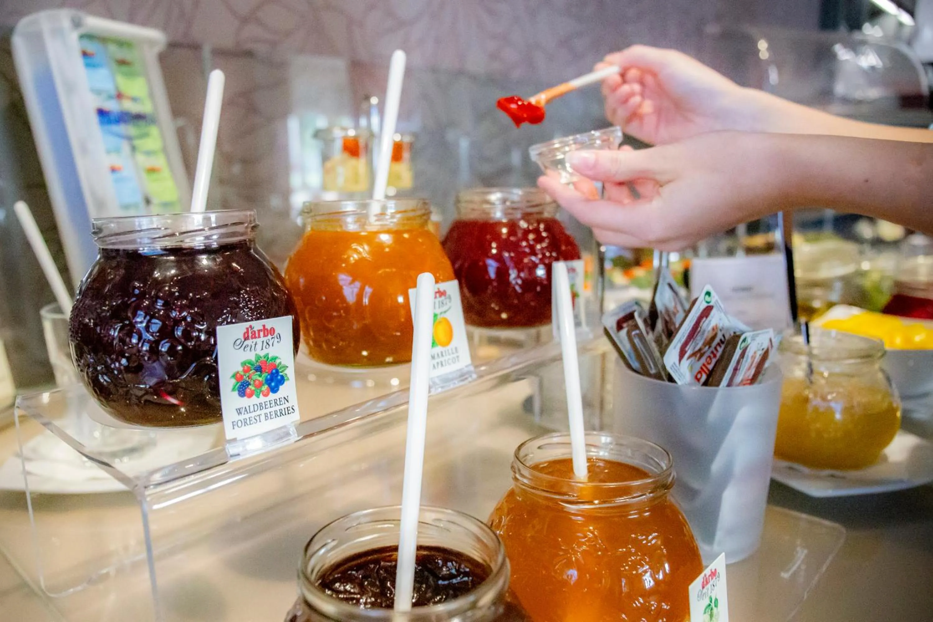 Breakfast in ApartHotel "Am Fließ"