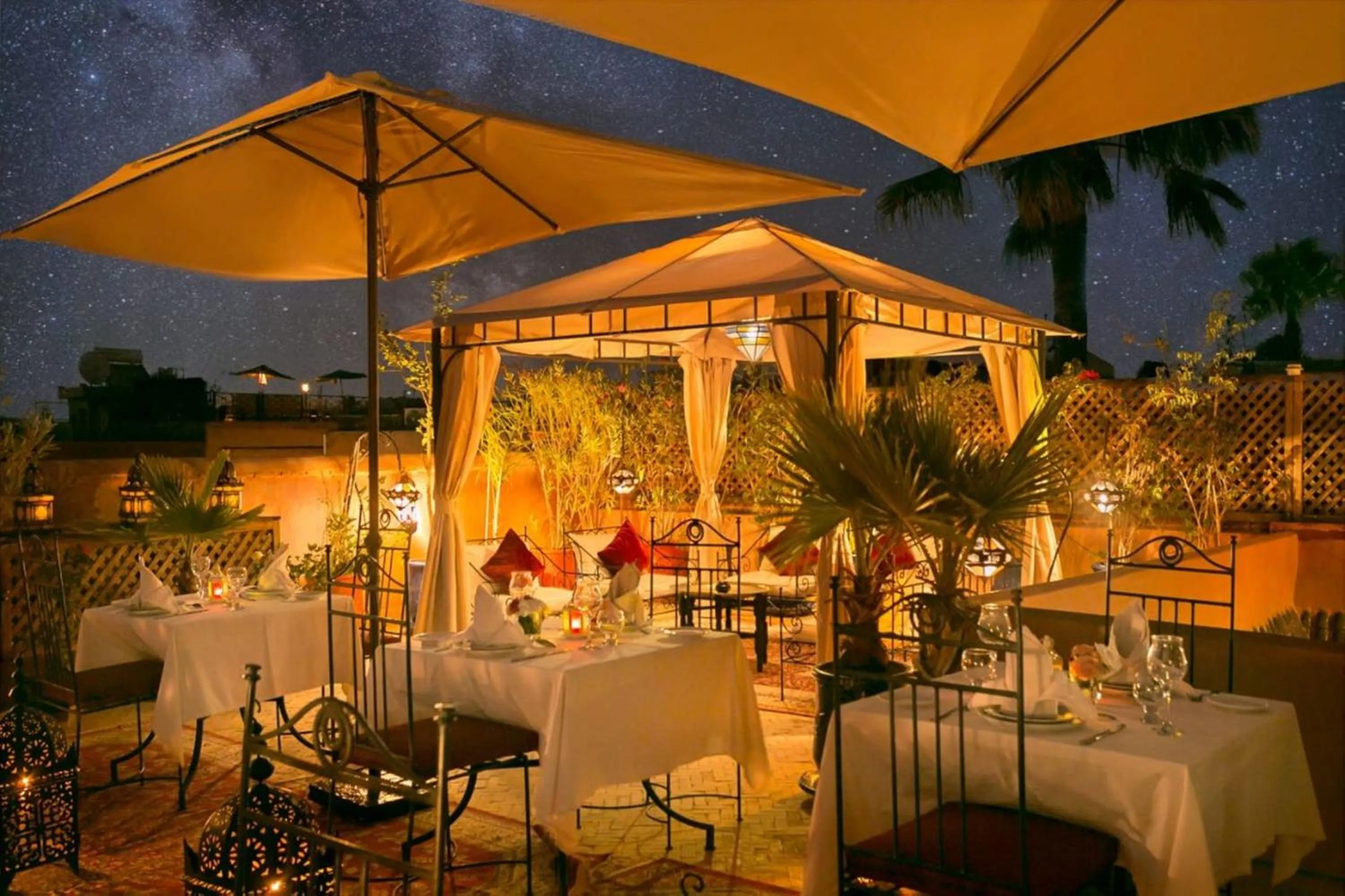 Garden in Arabian Riad Marrakech