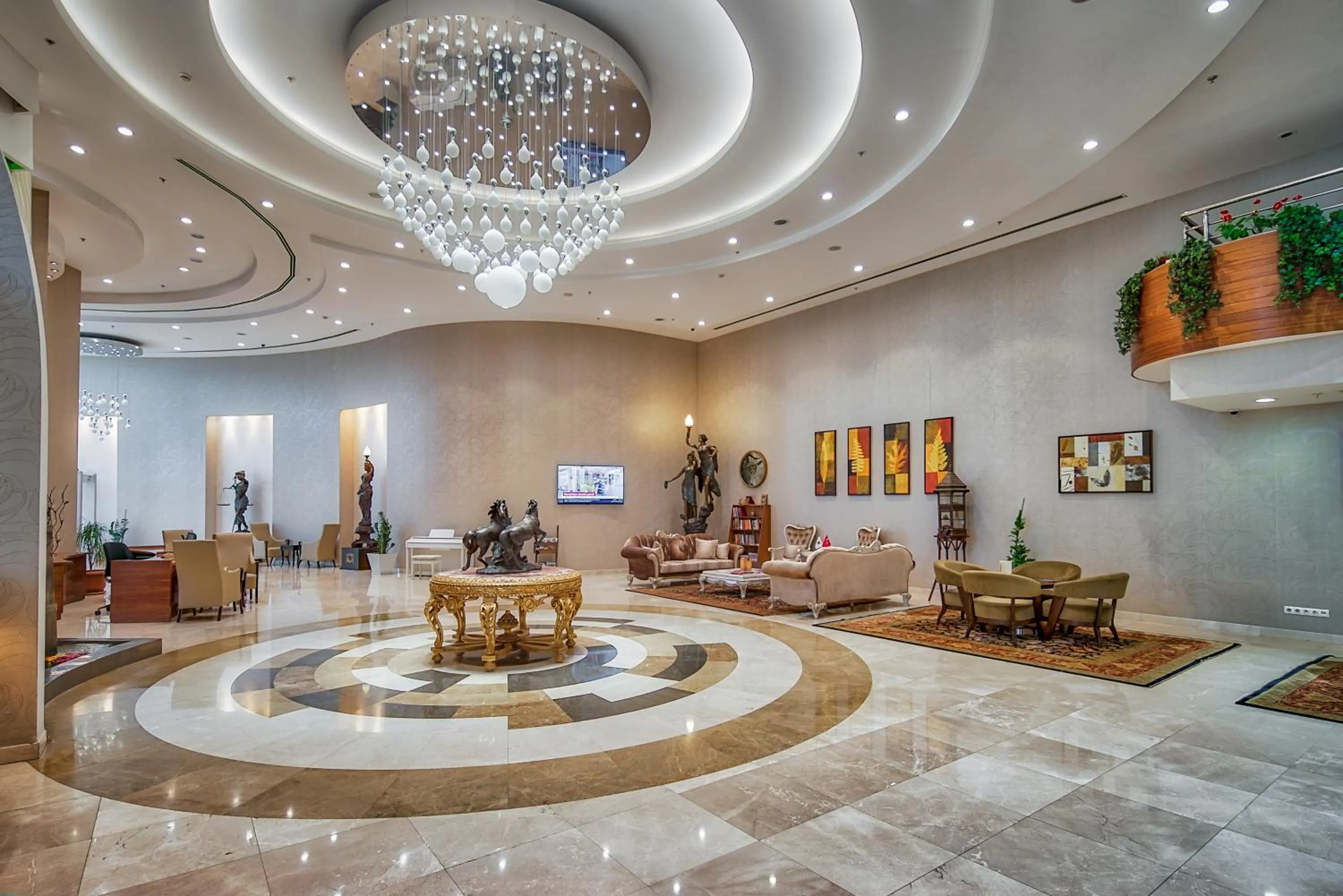 Lobby or reception in Atakosk Group Hotels