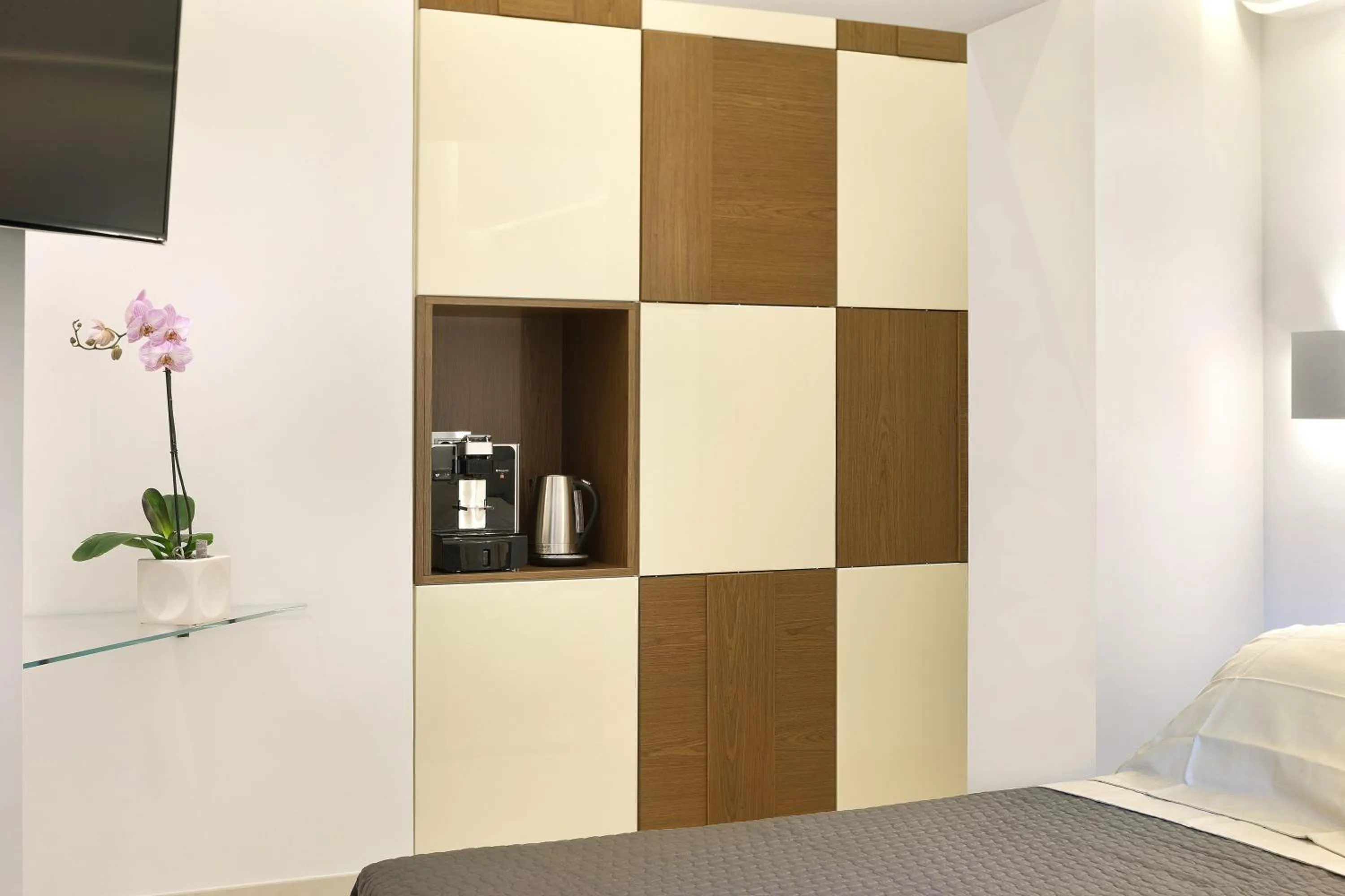 Decorative detail, Bed in Estate4home - Surreo Luxury B&b