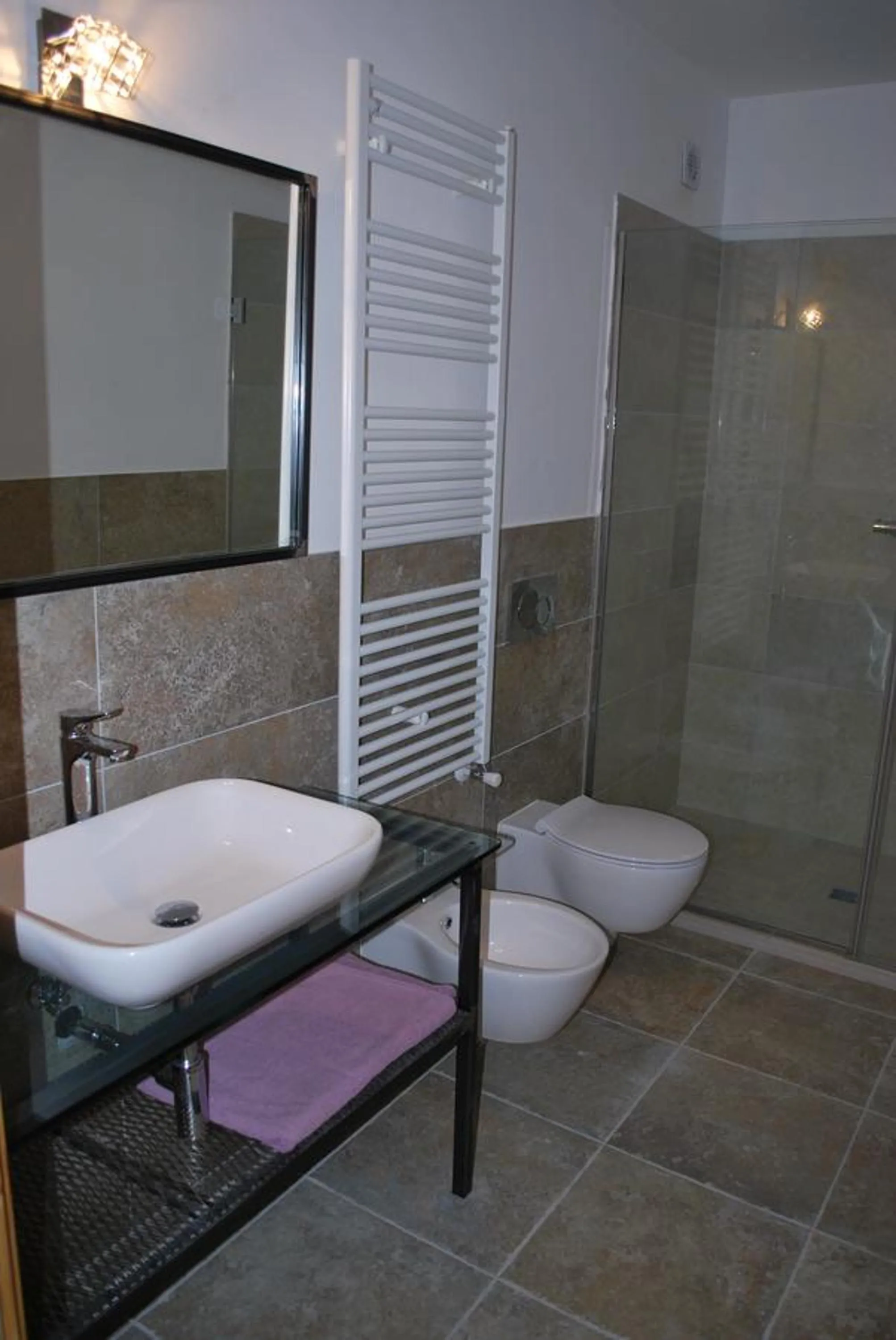 Bathroom in B&B Cuor Di Lavanda