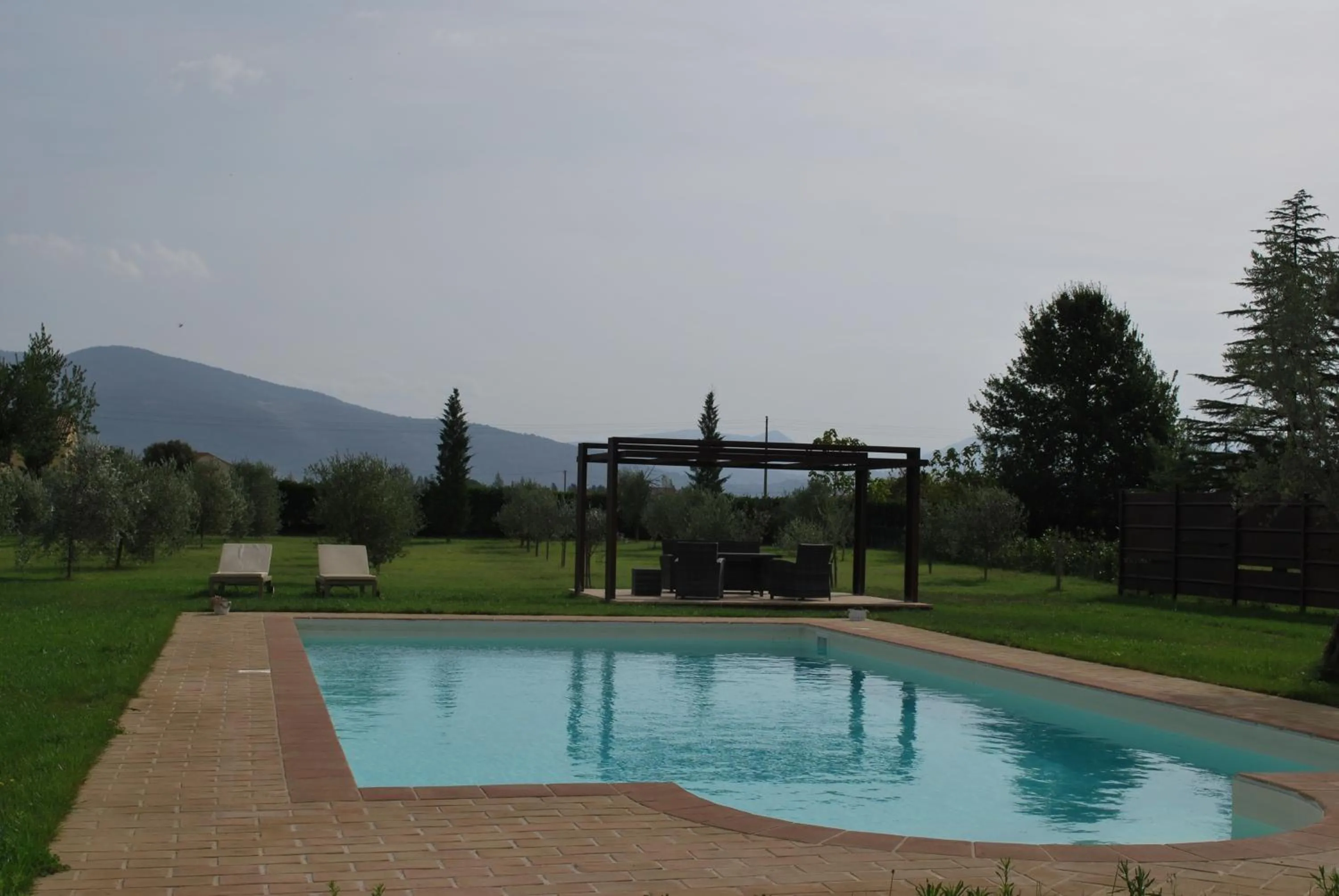 Pool view in B&B Cuor Di Lavanda