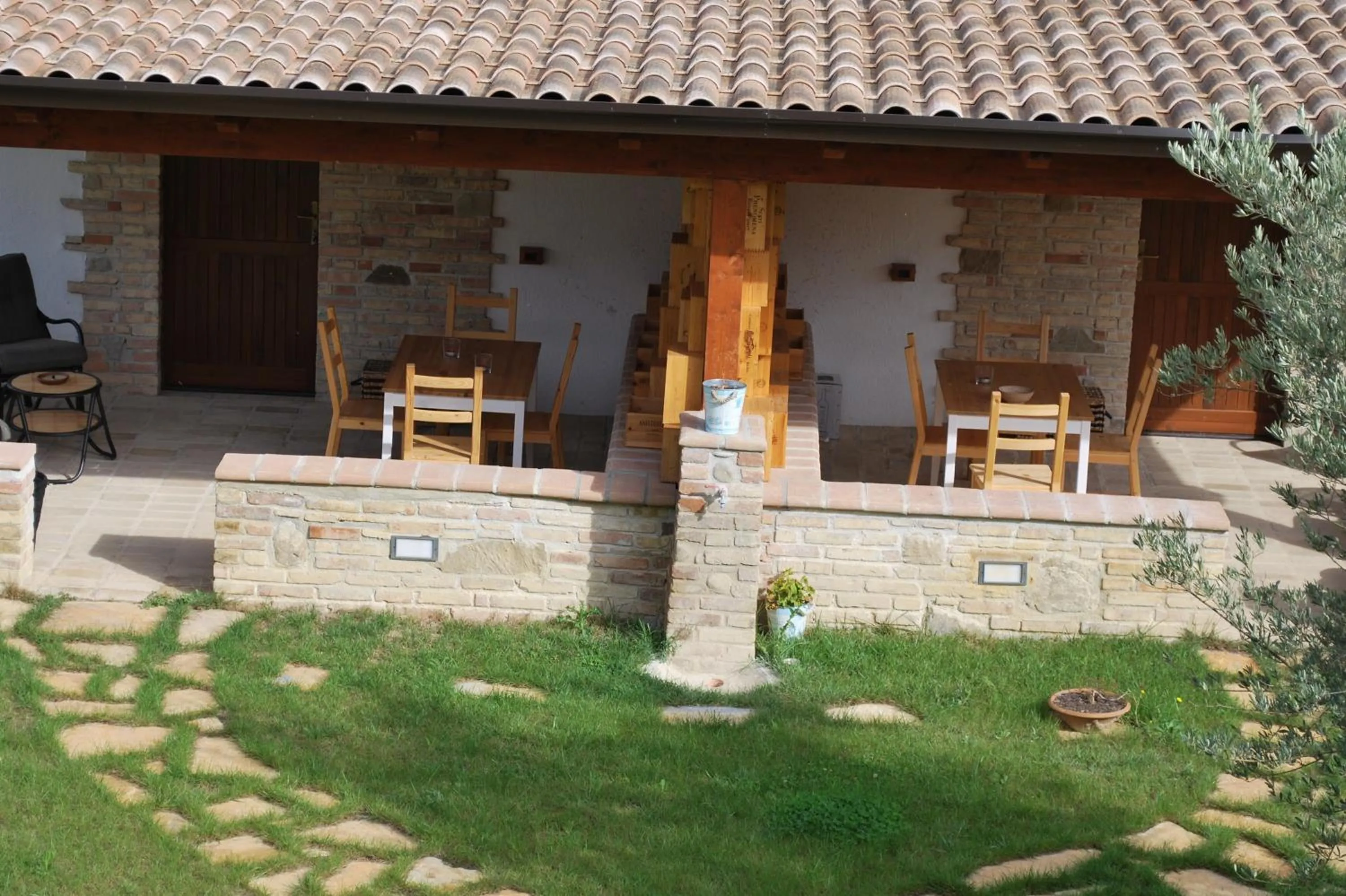 Patio in B&B Cuor Di Lavanda