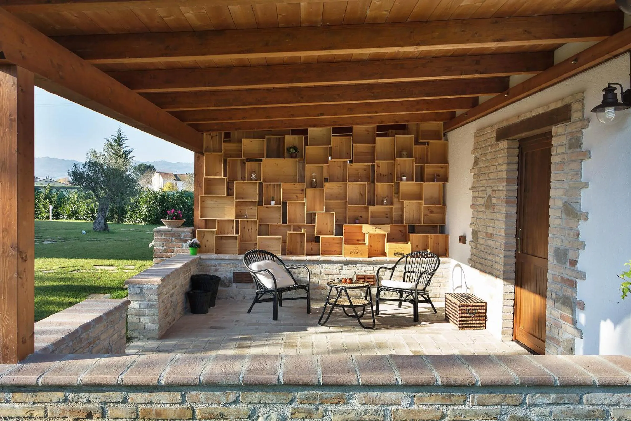 Patio in B&B Cuor Di Lavanda