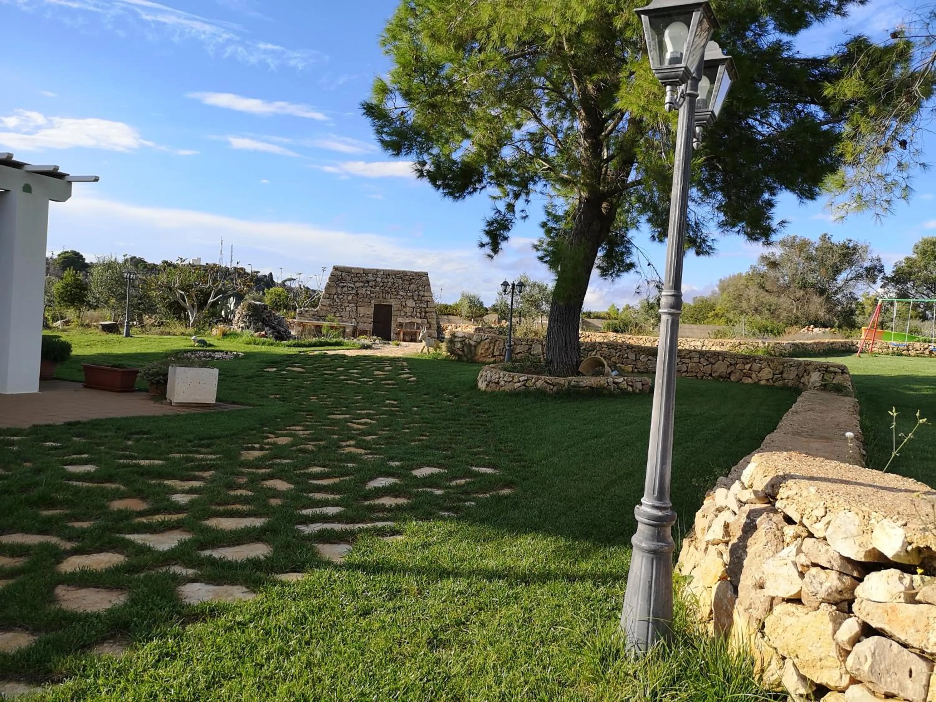 Garden in Aura Solis B&B