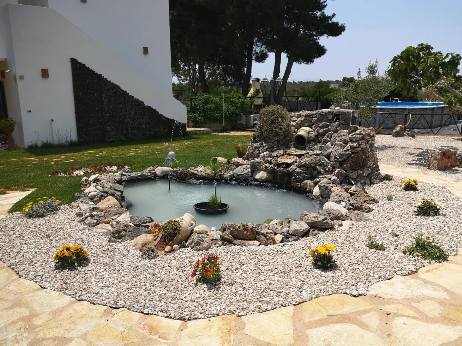 Garden in Aura Solis B&B