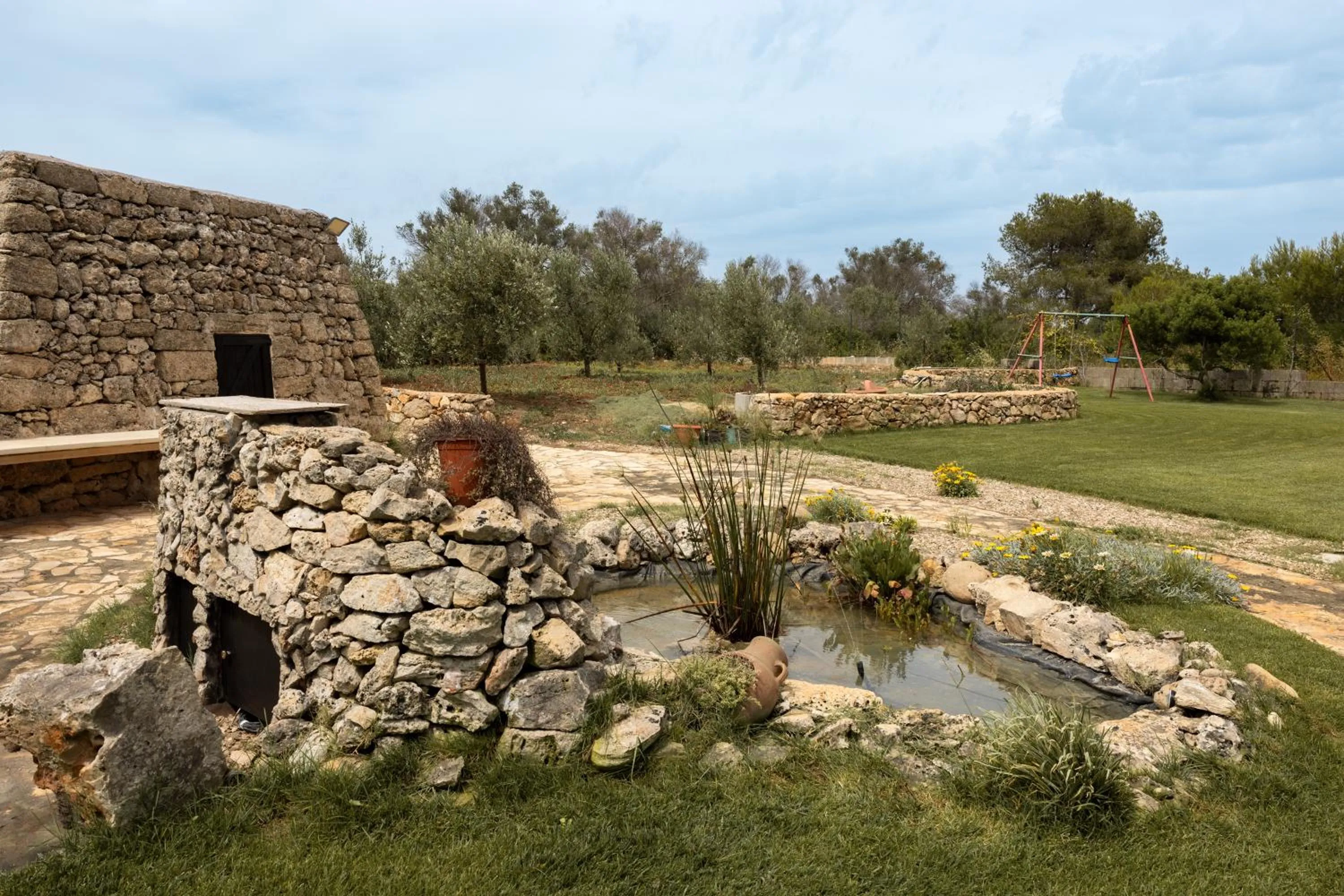 Garden in Aura Solis B&B
