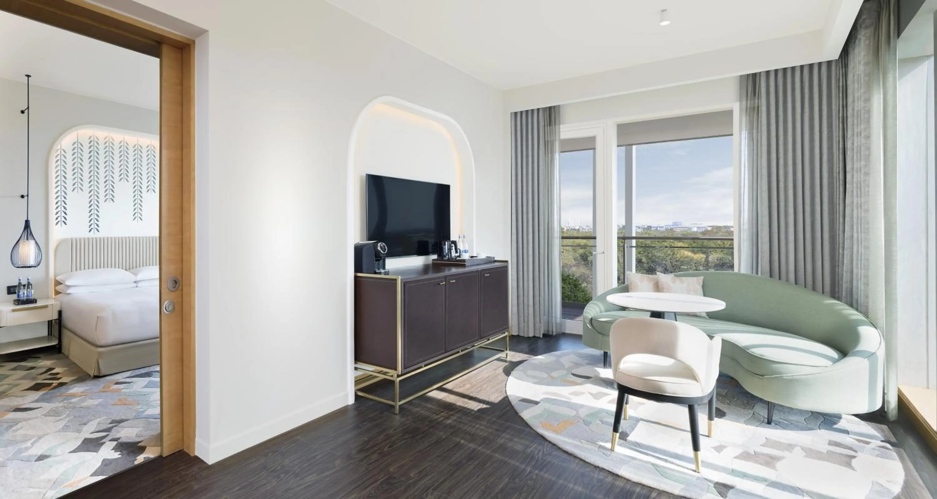 Living room in InterContinental Jaipur Tonk Road by IHG