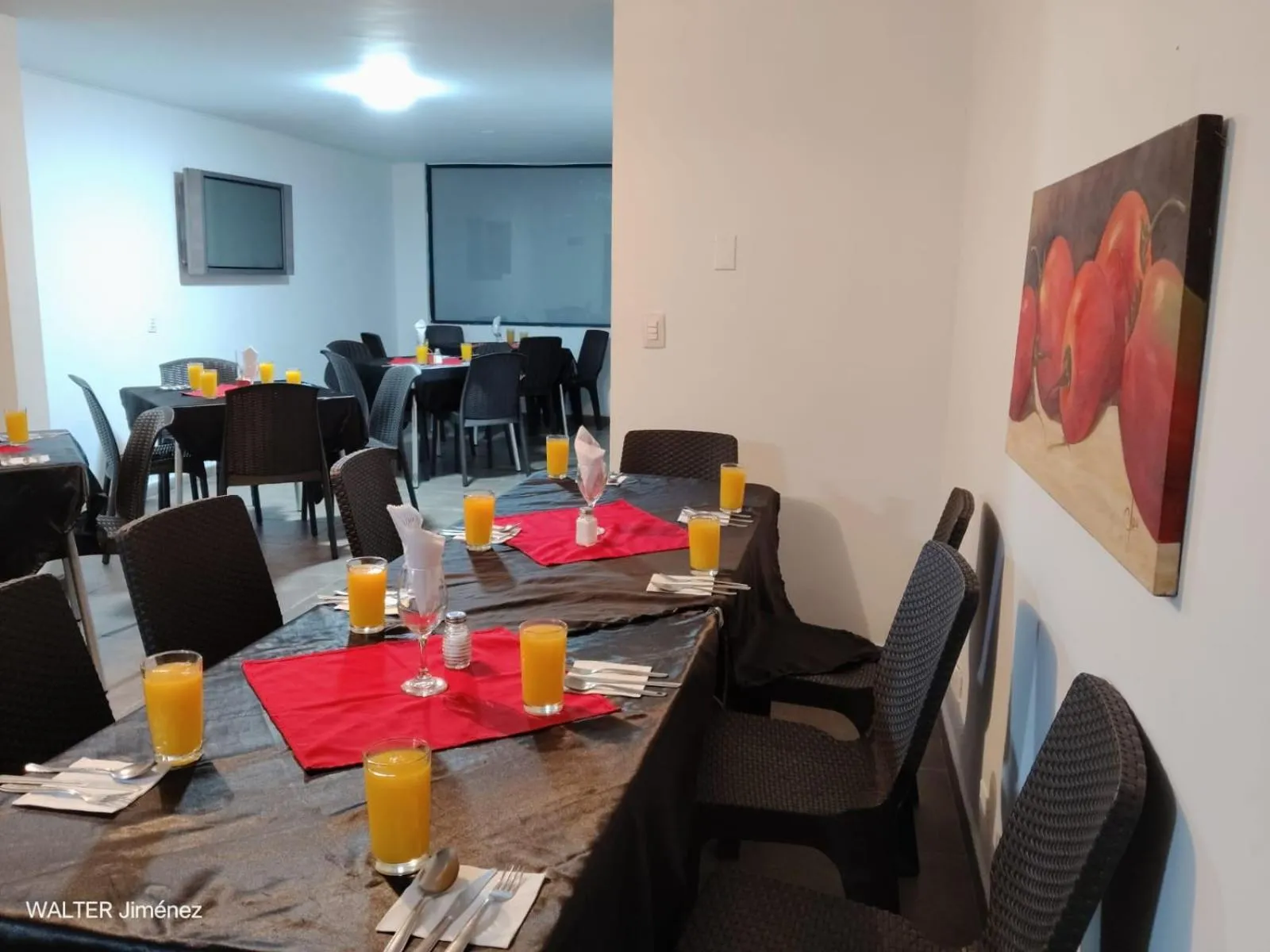 Dining area in Gran Hotel Coral