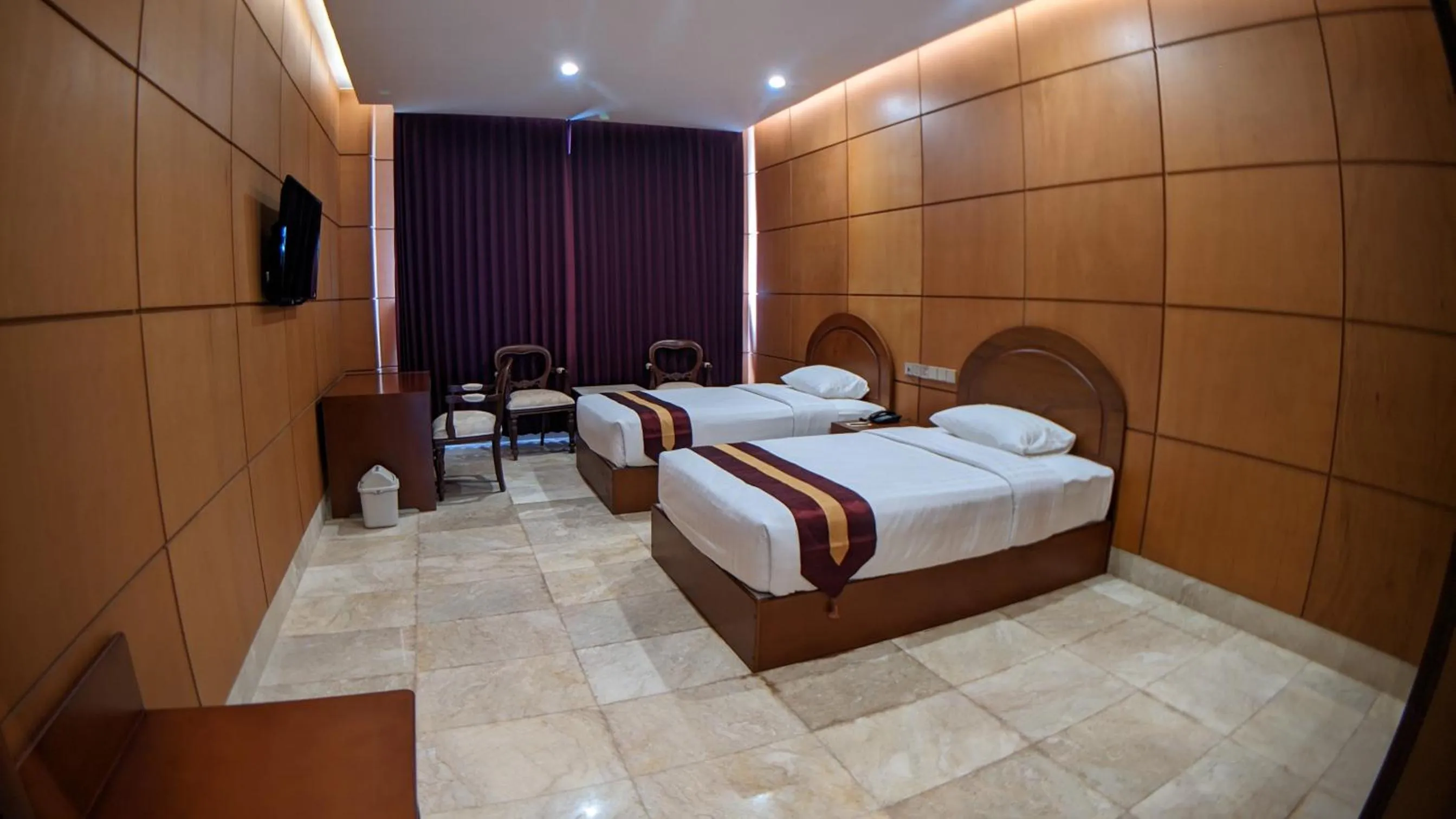 Bed in Puri Senyiur Hotel