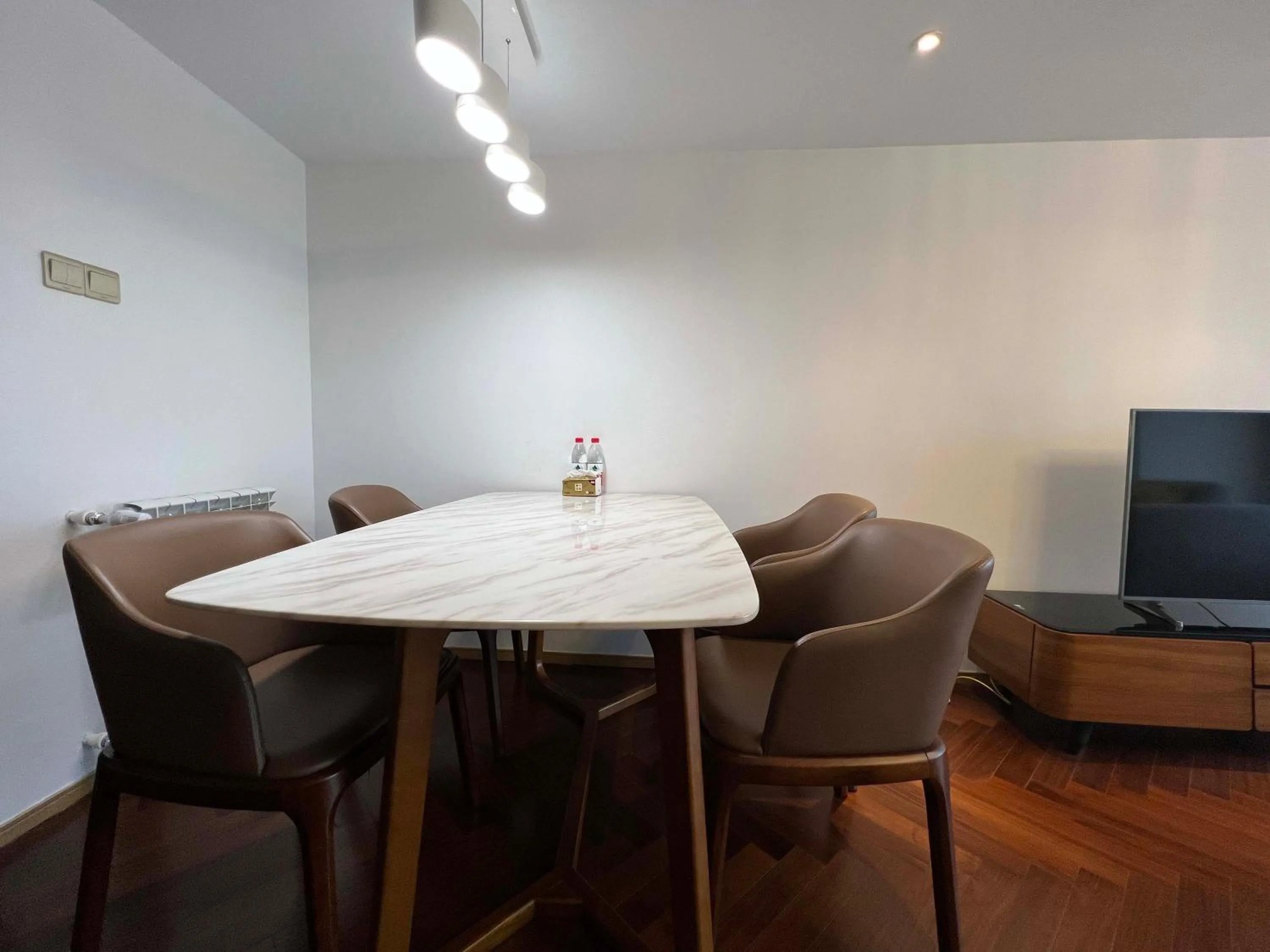 Seating area in Hongqiao Aegean Sea LOFT Apartment