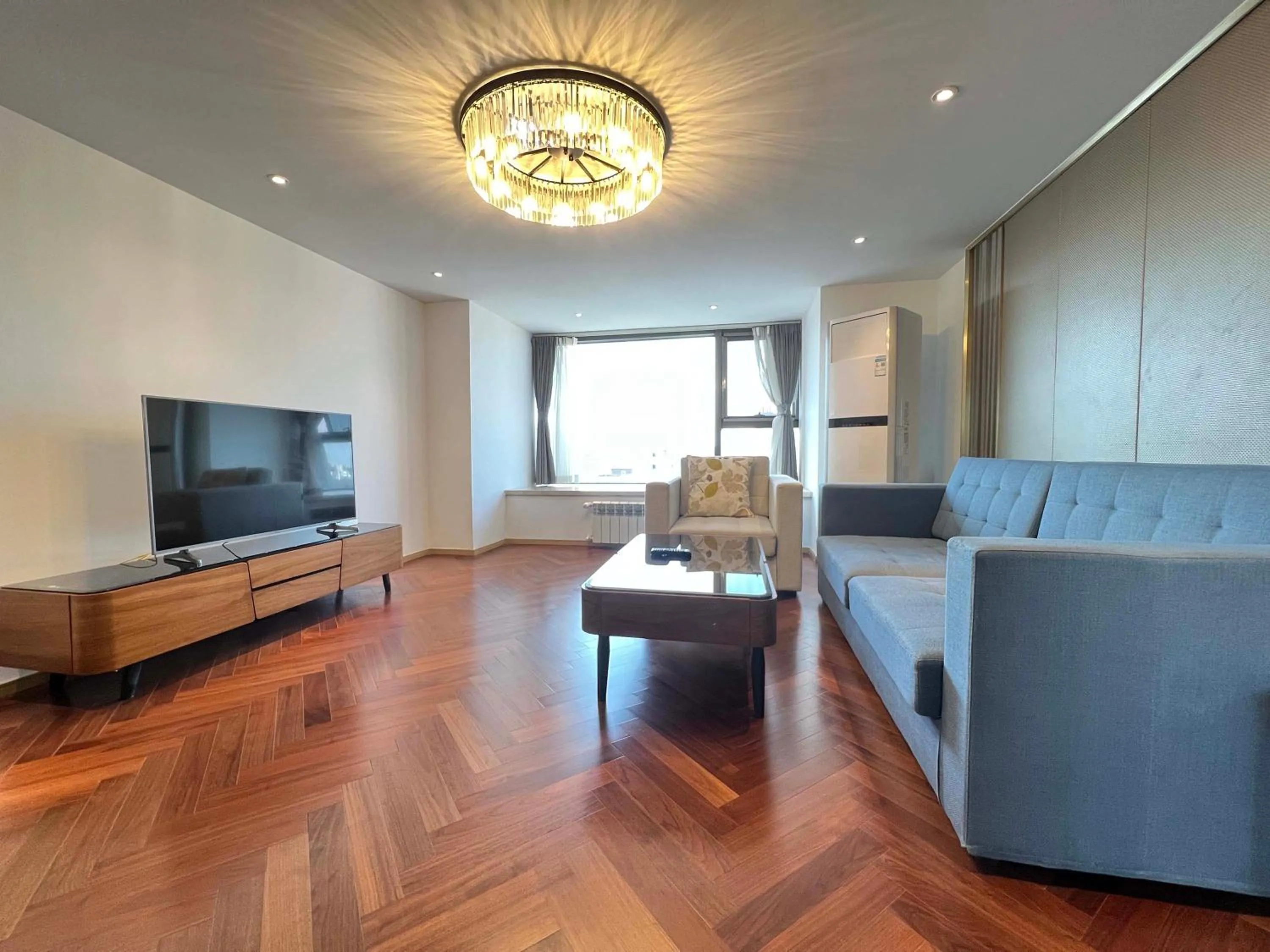 Living room in Hongqiao Aegean Sea LOFT Apartment