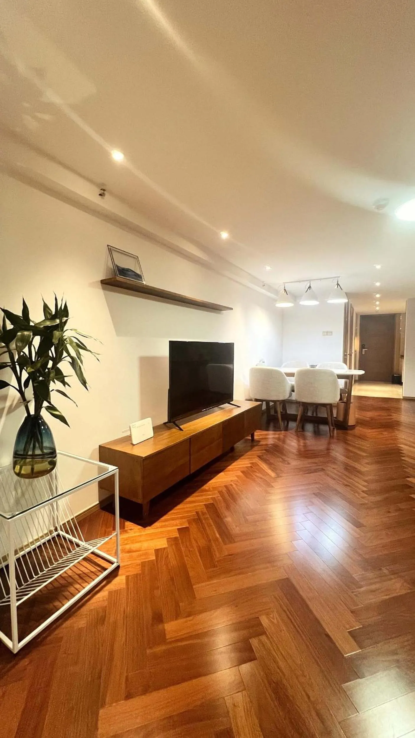 Living room in Hongqiao Aegean Sea LOFT Apartment