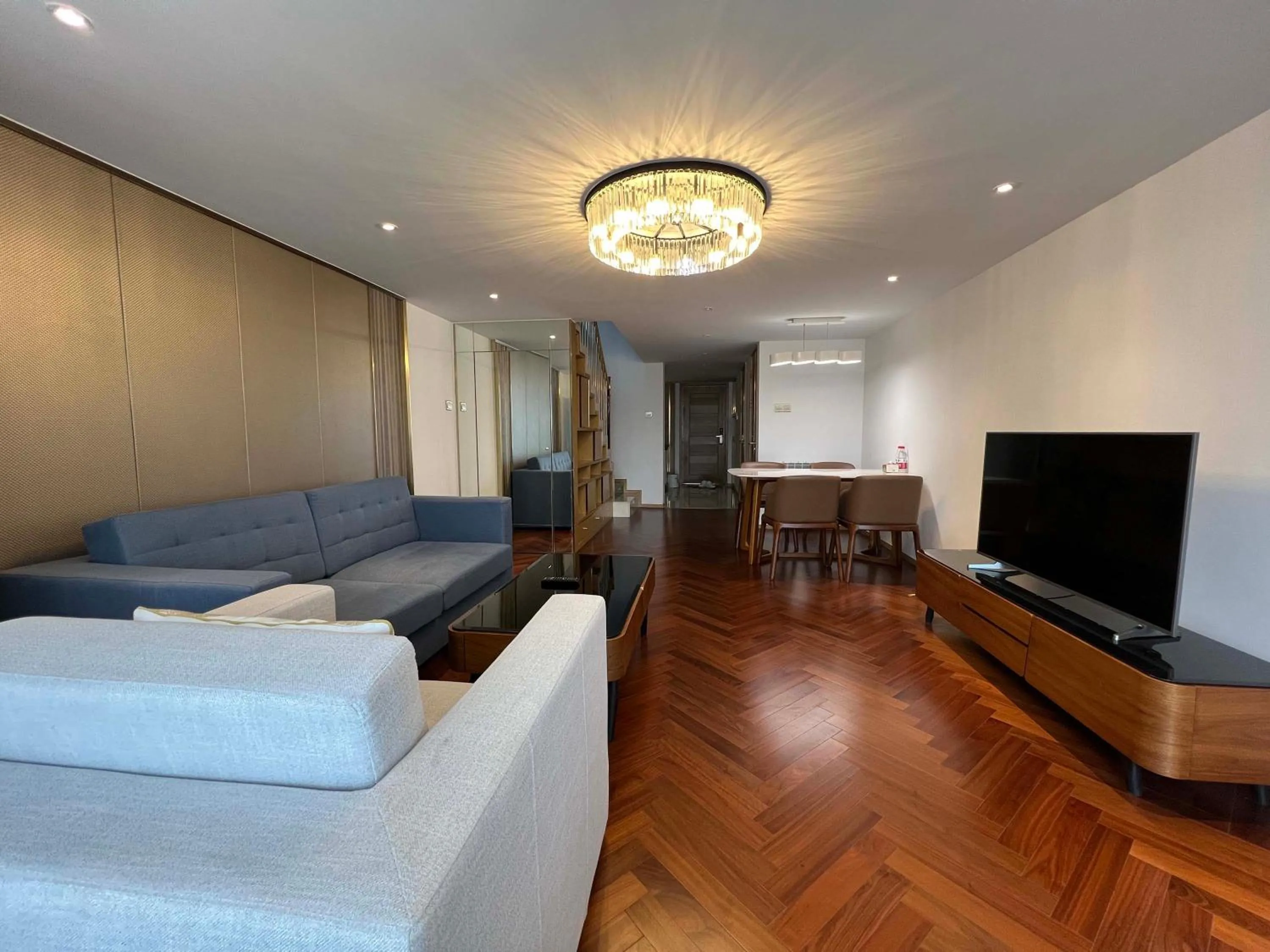 Living room in Hongqiao Aegean Sea LOFT Apartment