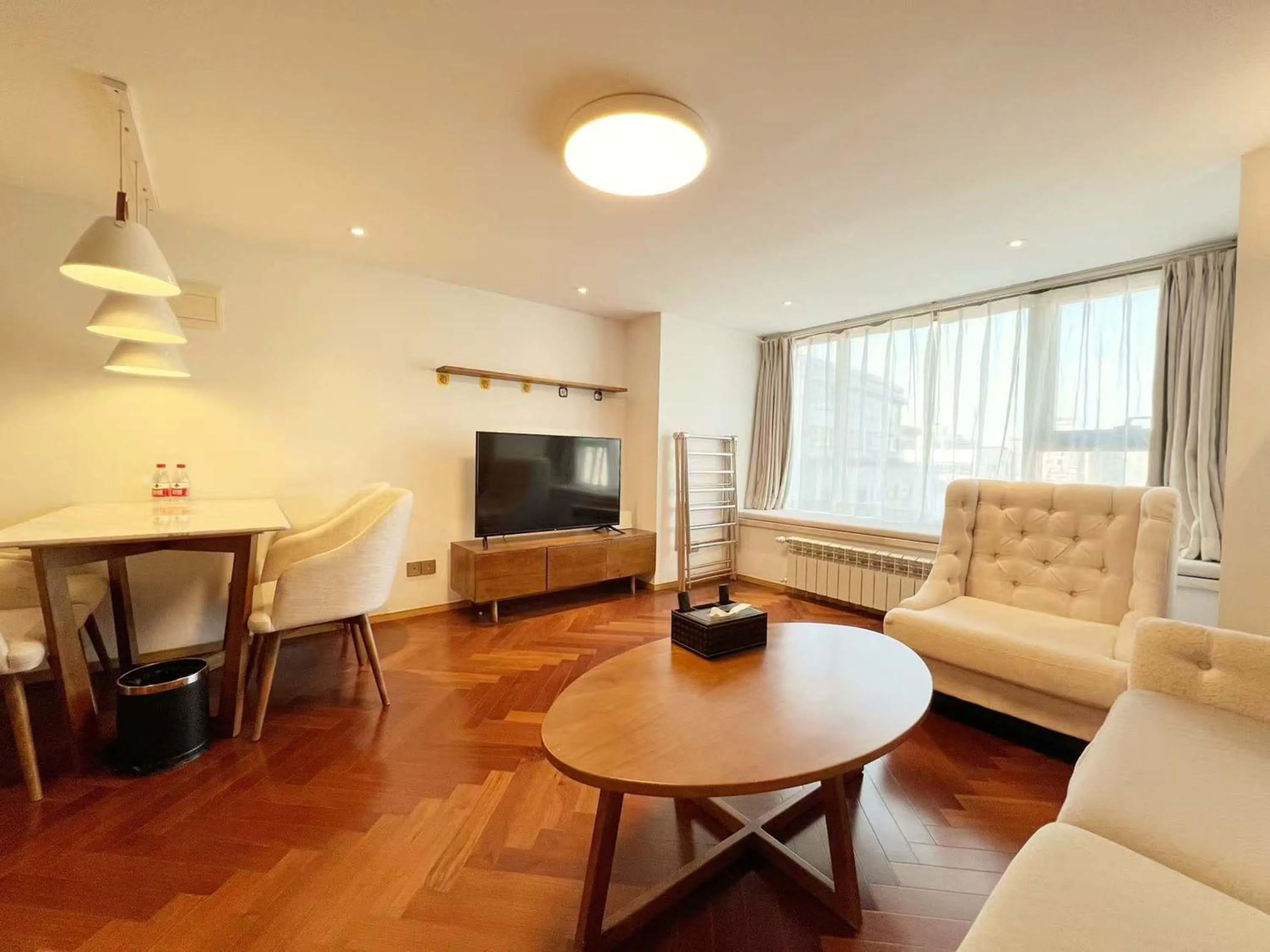 Living room in Hongqiao Aegean Sea LOFT Apartment