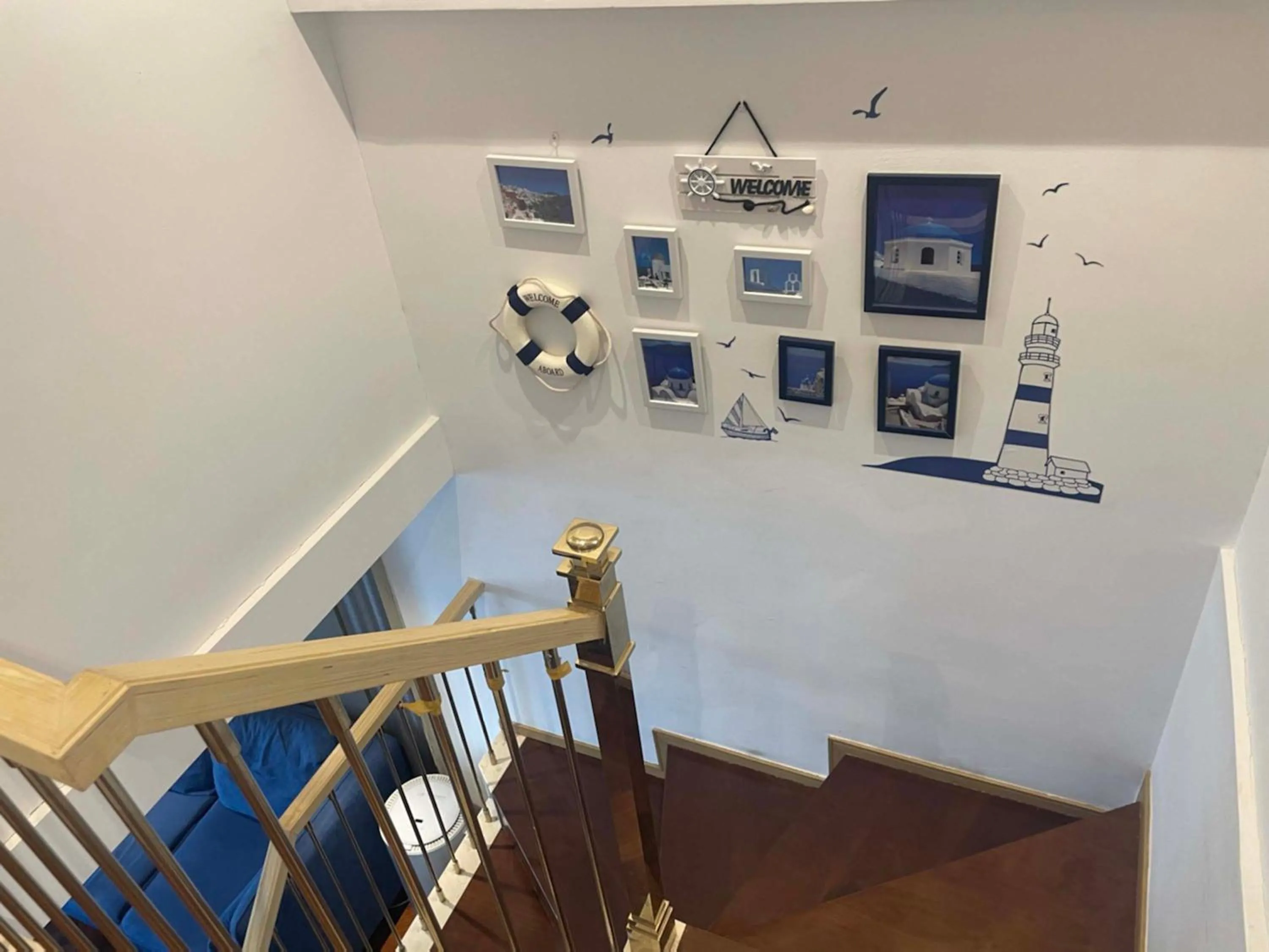 Decorative detail in Hongqiao Aegean Sea LOFT Apartment