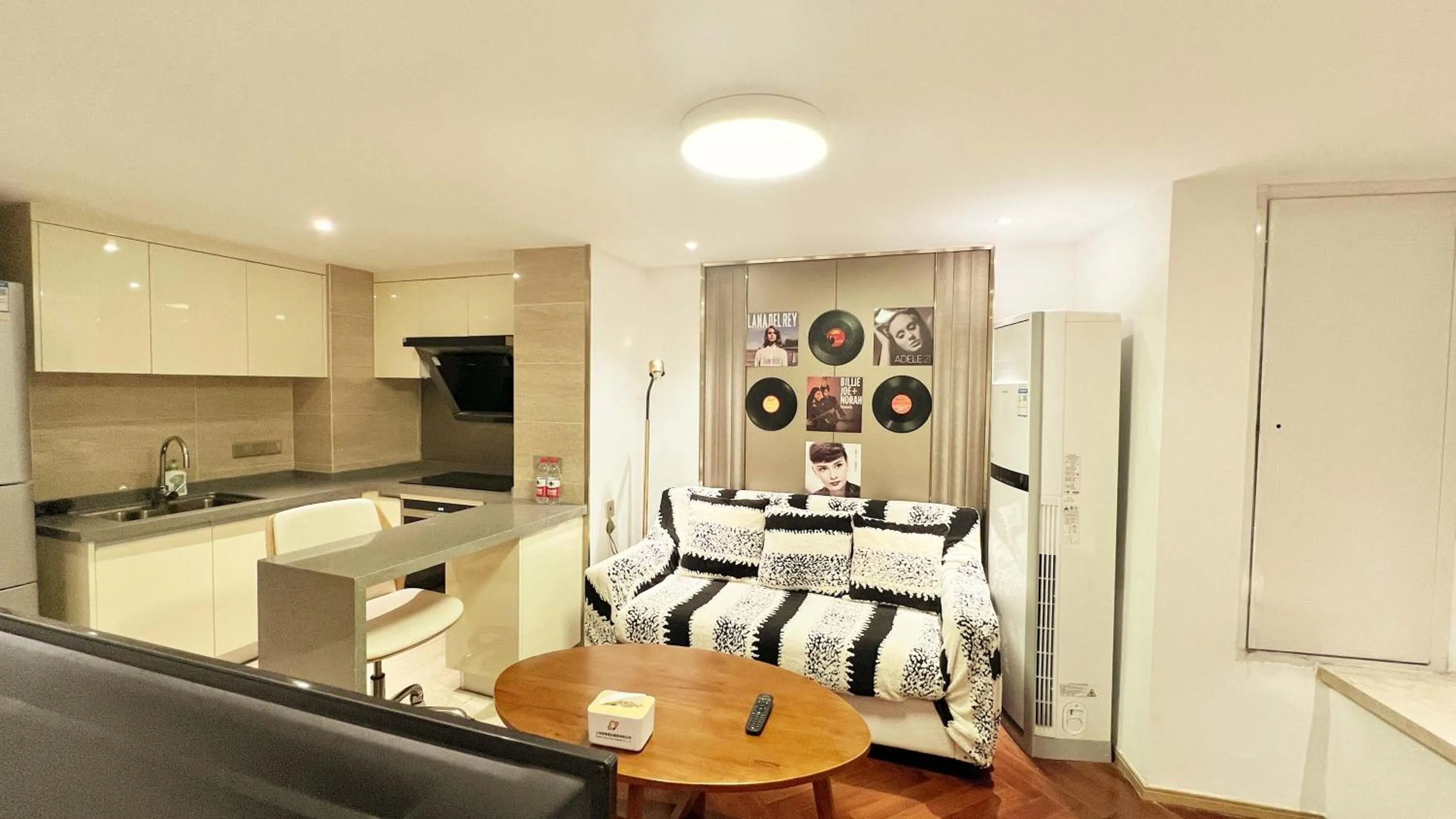 Living room in Hongqiao Aegean Sea LOFT Apartment