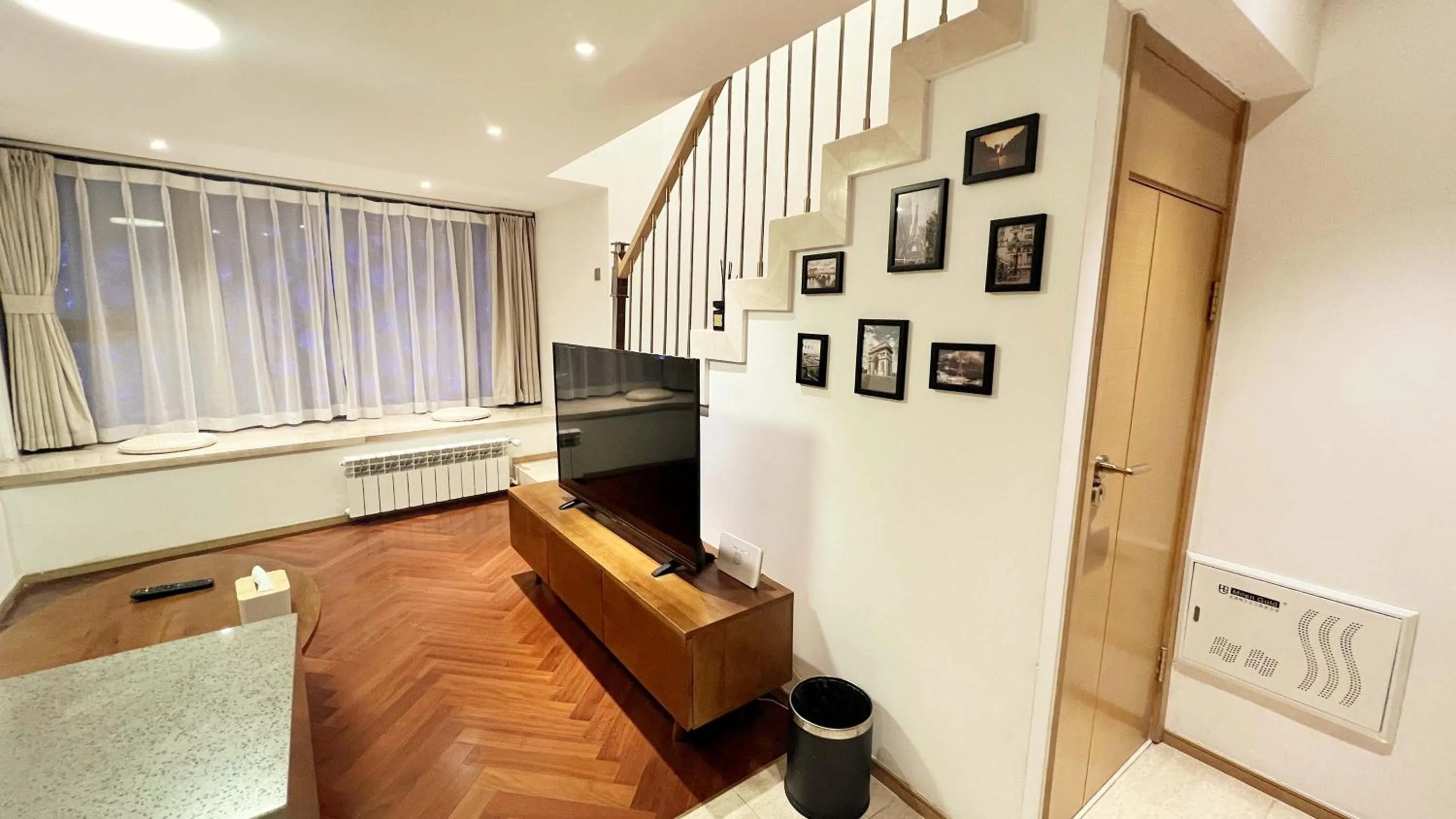 Living room in Hongqiao Aegean Sea LOFT Apartment