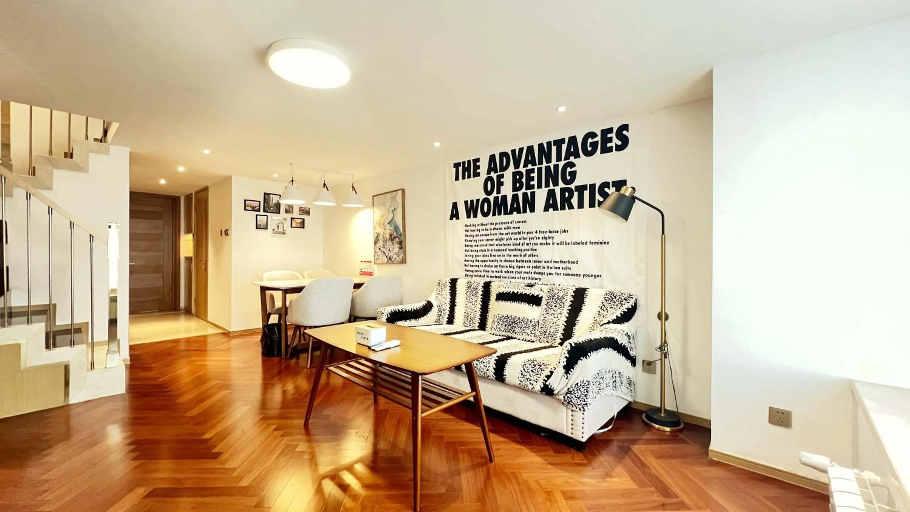 Living room in Hongqiao Aegean Sea LOFT Apartment