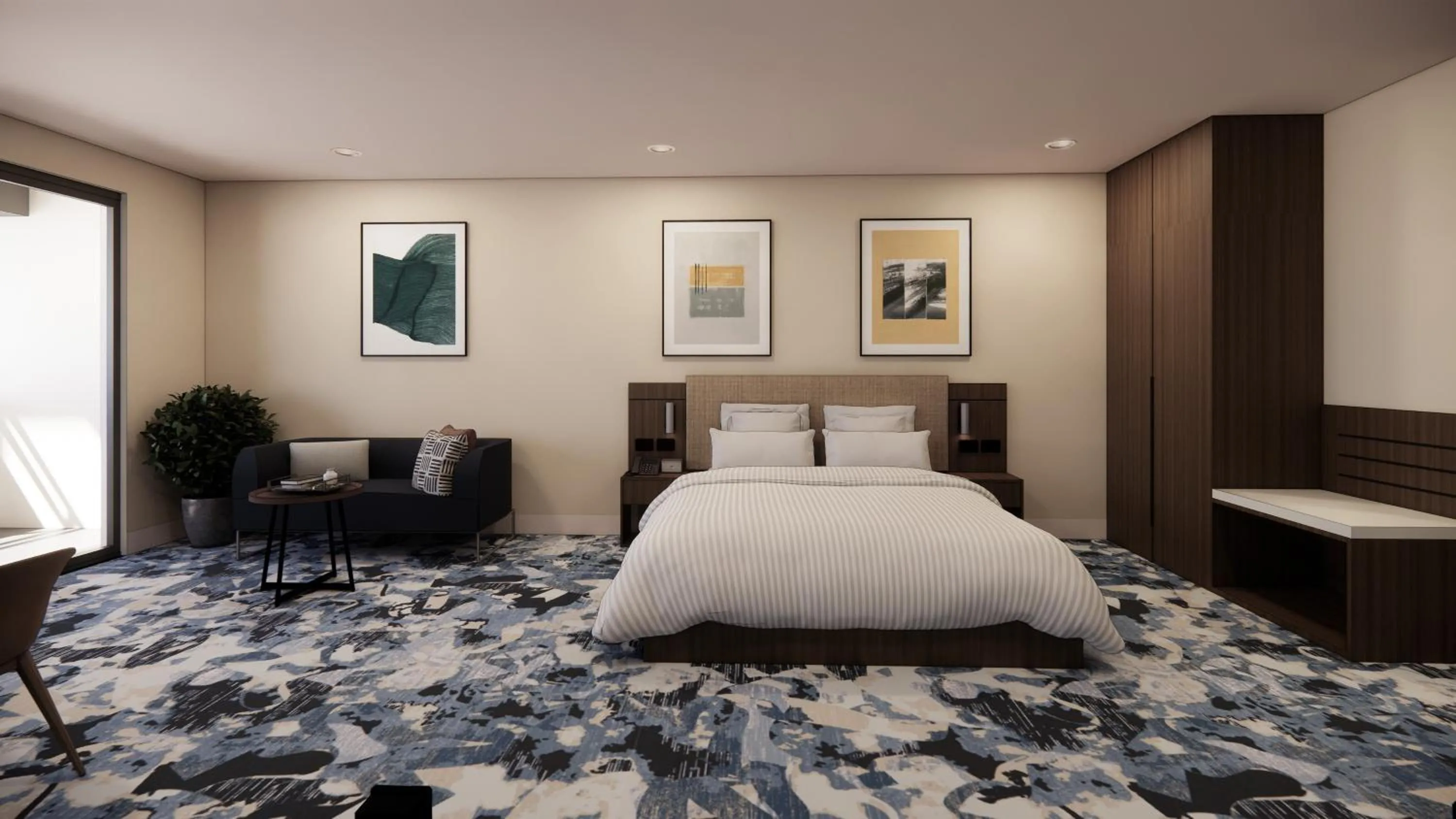 Photo of the whole room, Bed in voco Darwin Suites by IHG