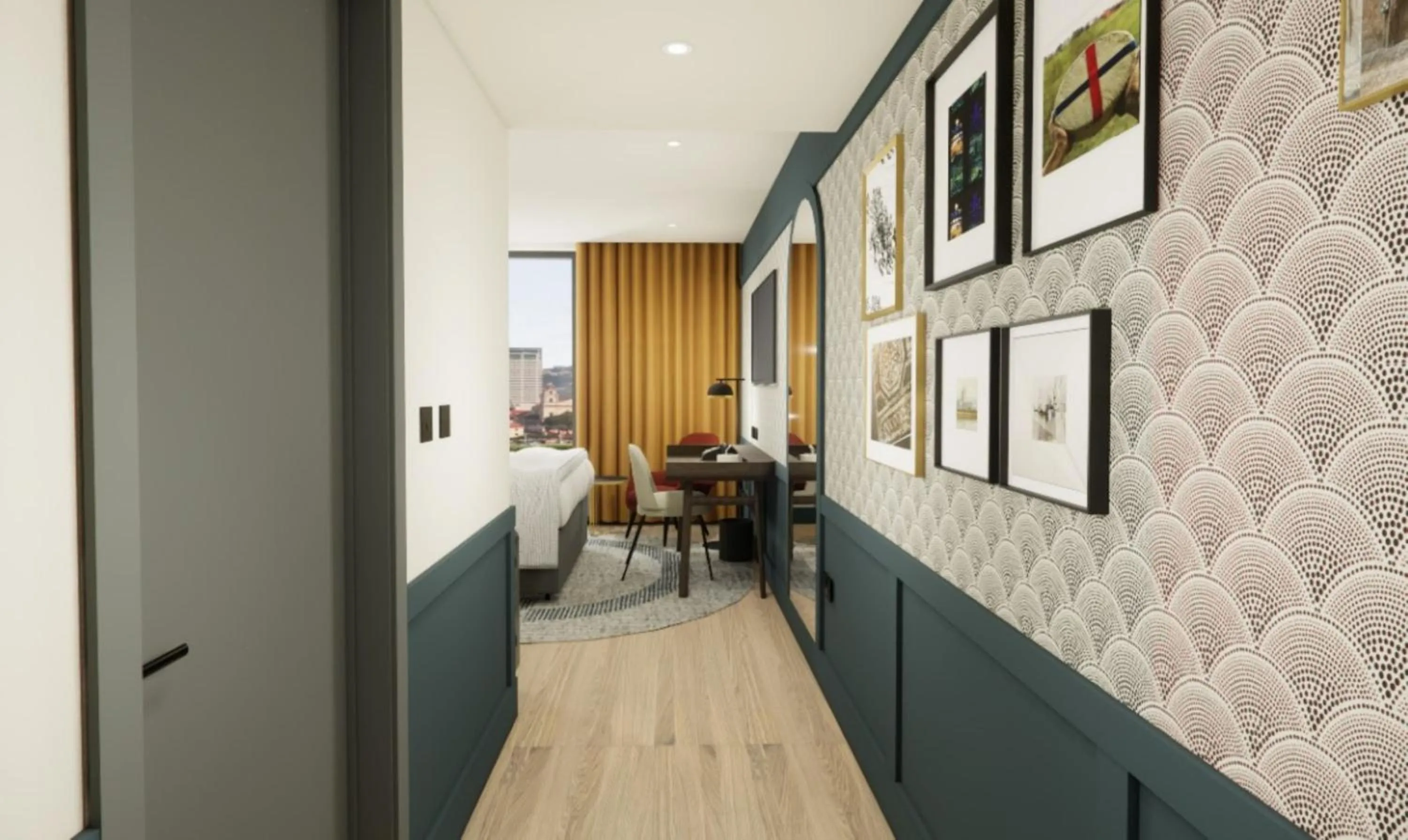 Photo of the whole room in Hotel Indigo Gloucester - The Forum by IHG