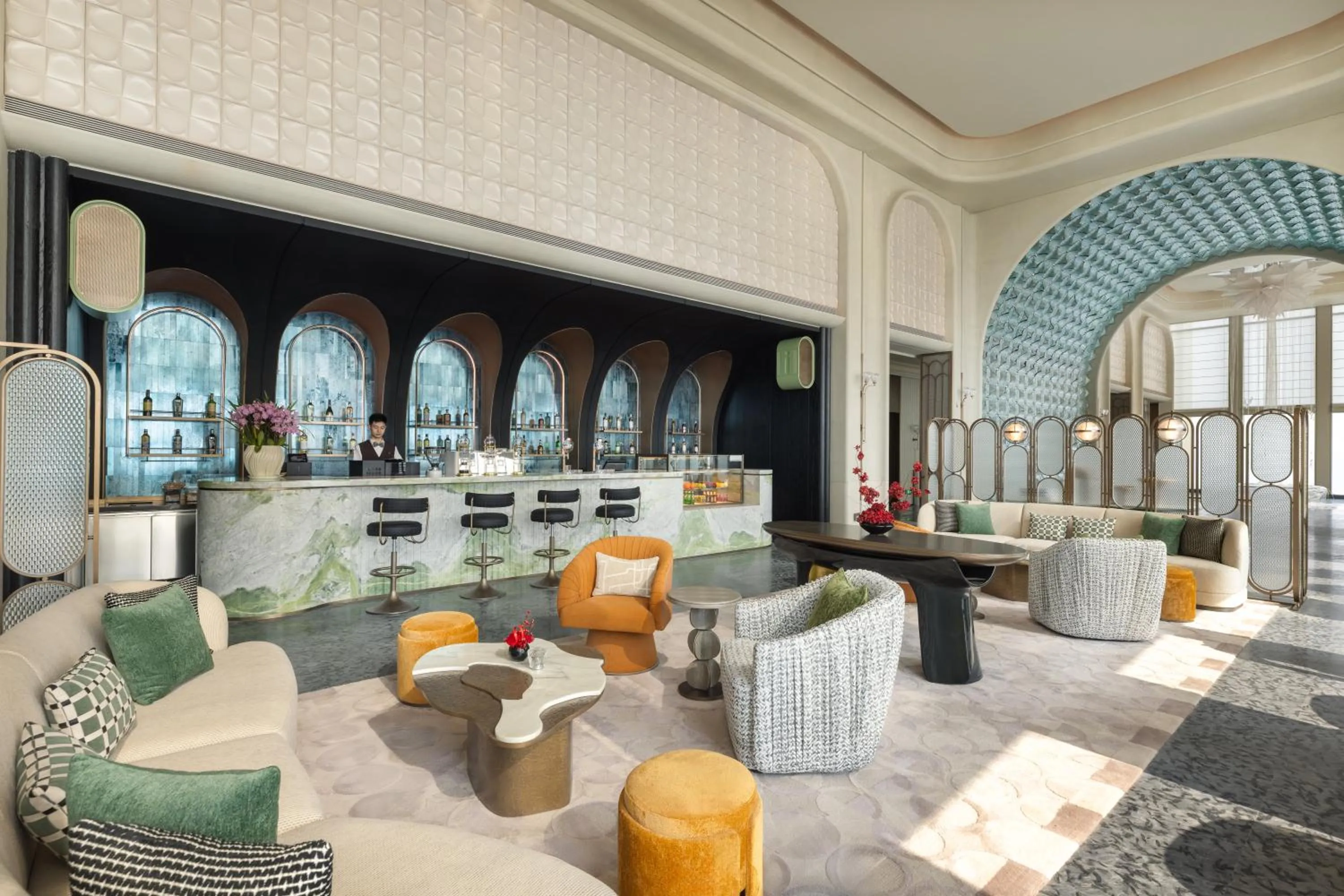 Lounge or bar in Vignette Collection TFT Chongqing by IHG