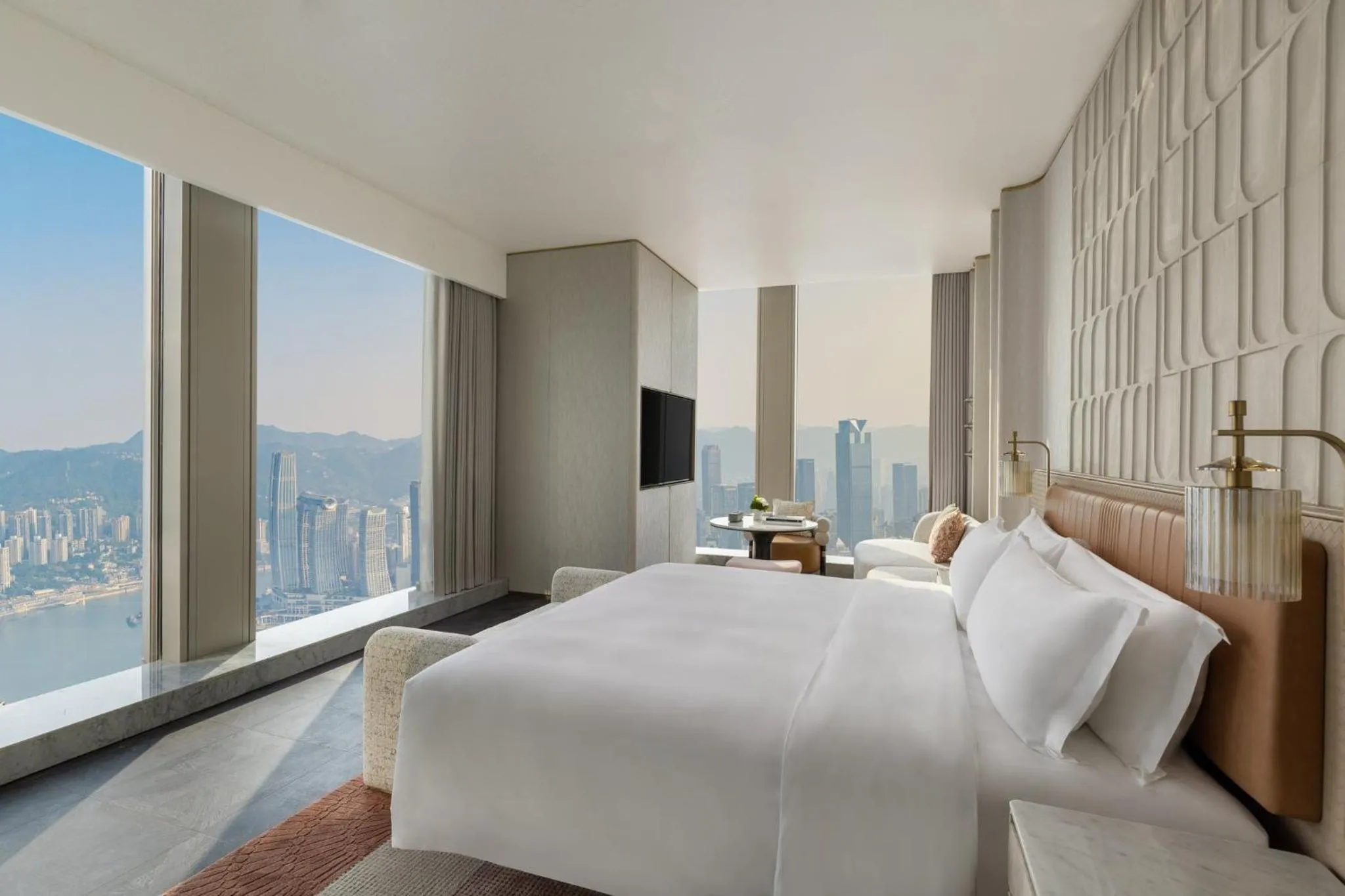 Photo of the whole room, Bed in Vignette Collection TFT Chongqing by IHG