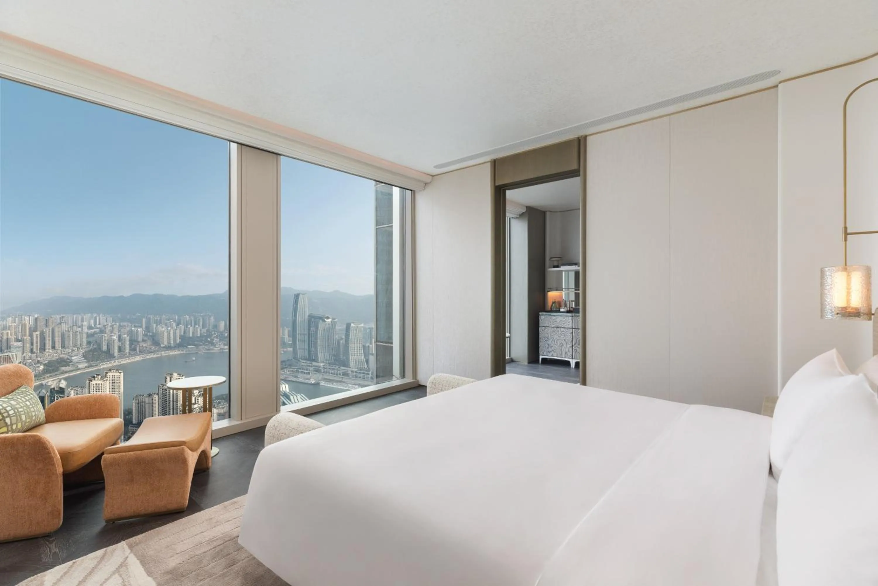 Photo of the whole room, Bed in Vignette Collection TFT Chongqing by IHG