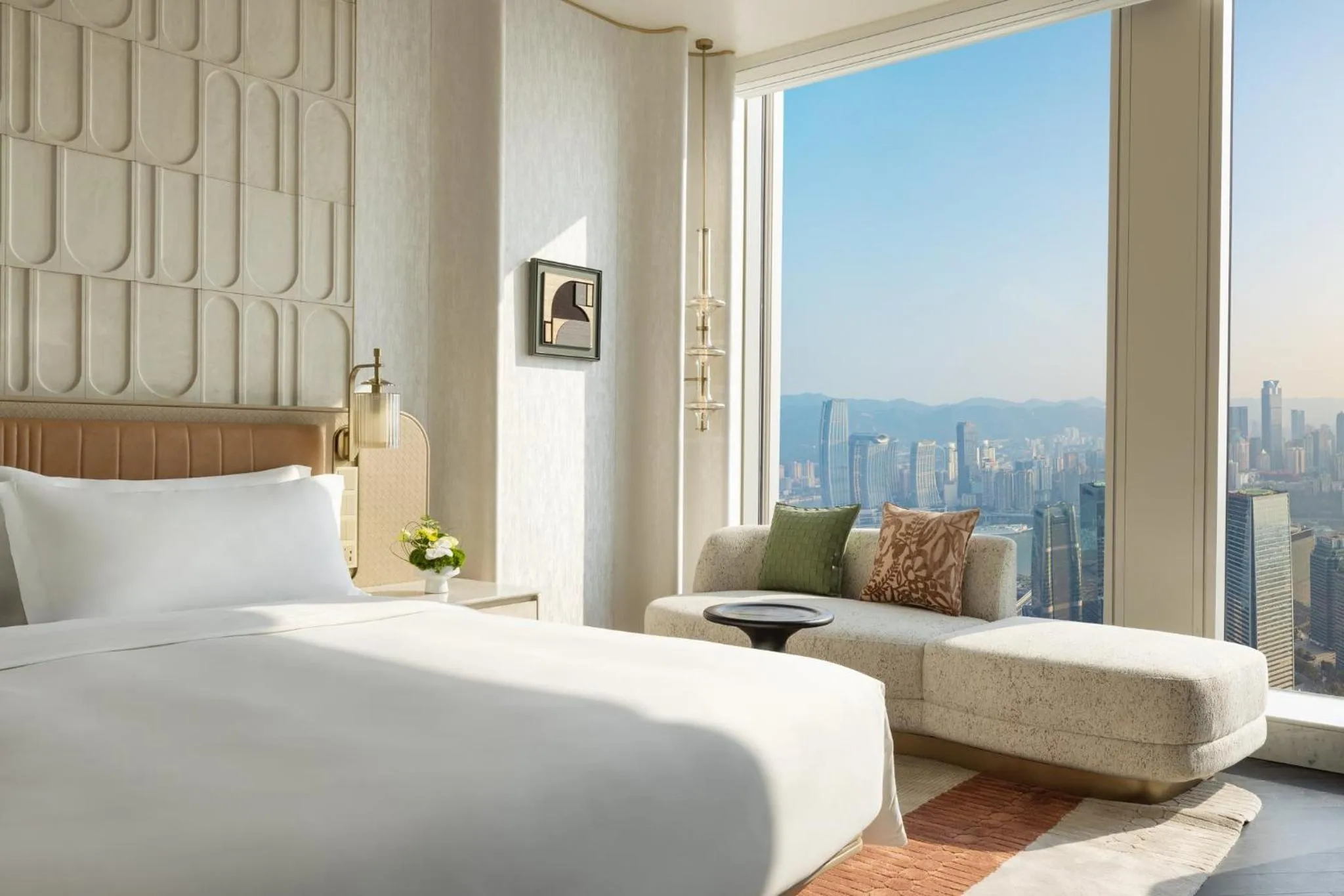 Photo of the whole room, Bed in Vignette Collection TFT Chongqing by IHG