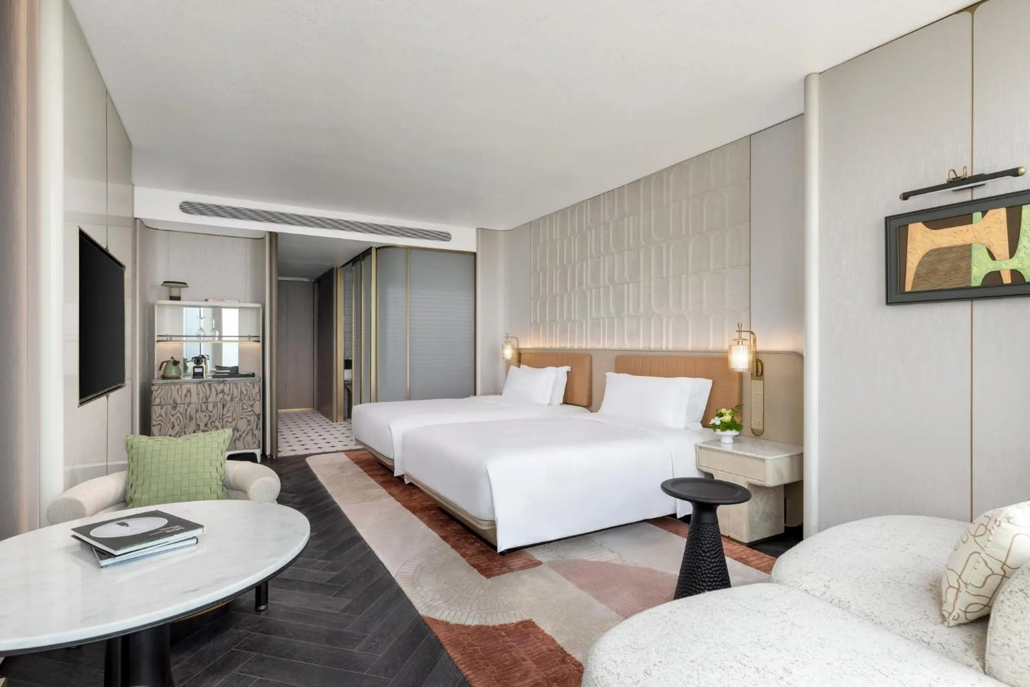 Photo of the whole room, Bed in Vignette Collection TFT Chongqing by IHG