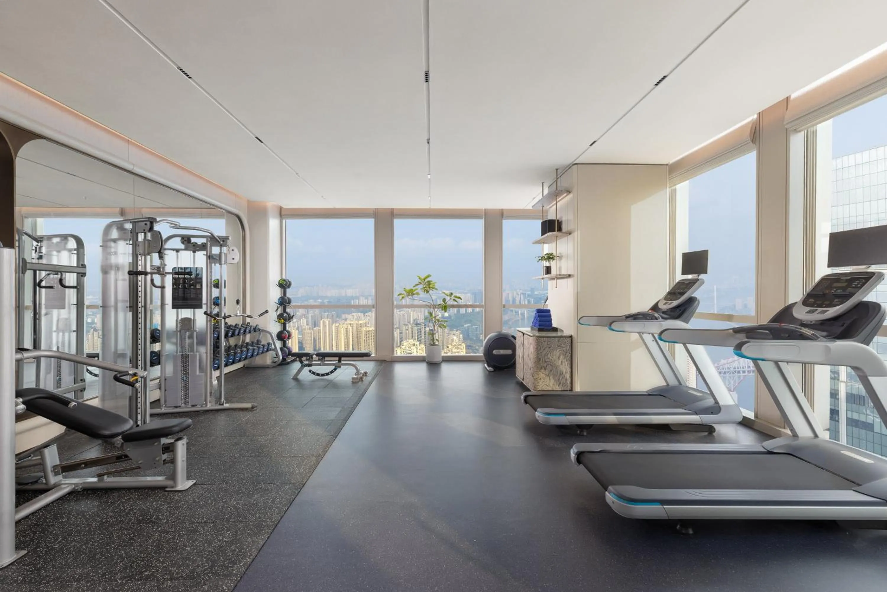 Fitness centre/facilities in Vignette Collection TFT Chongqing by IHG
