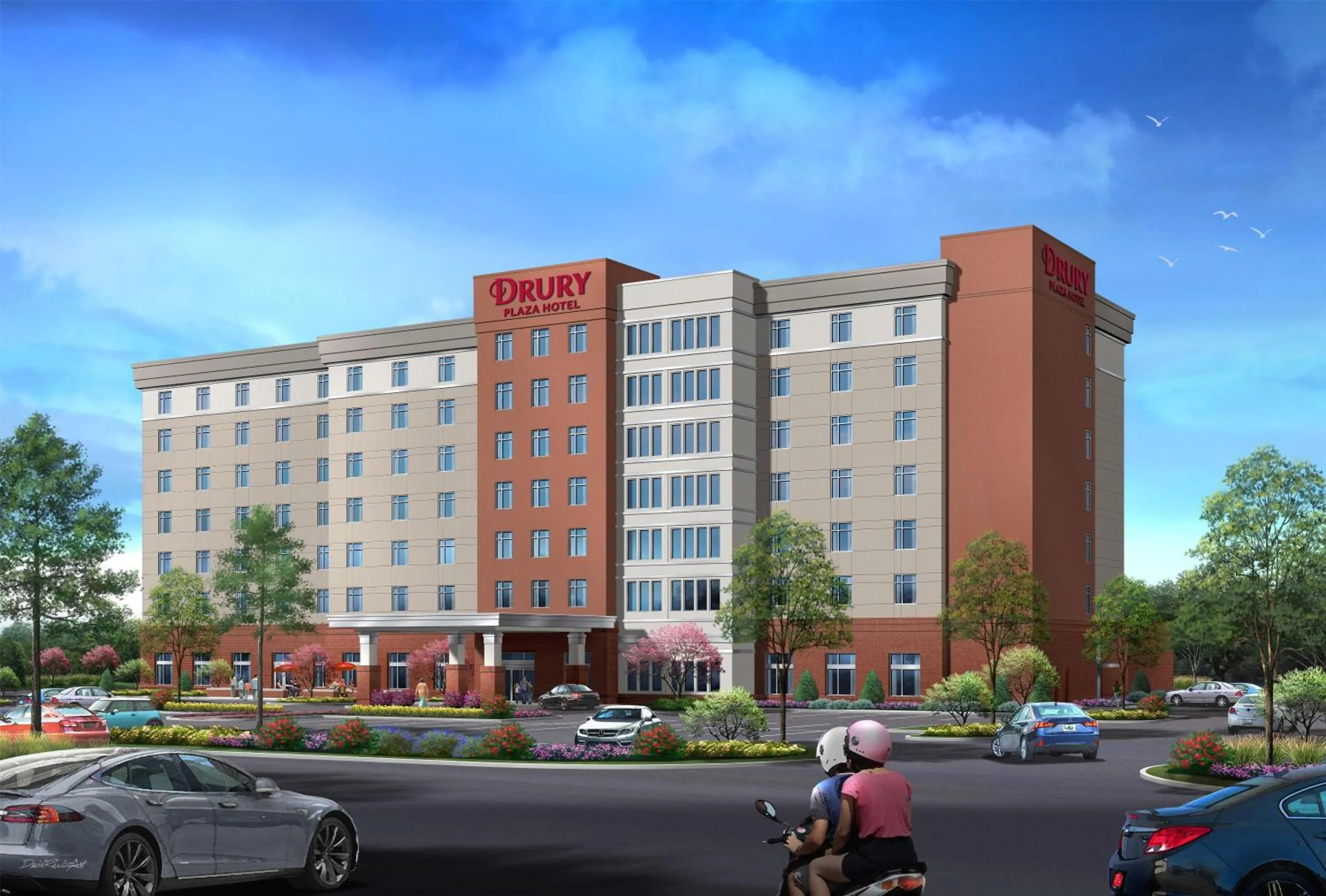 Property building in Drury Plaza Hotel Mobile