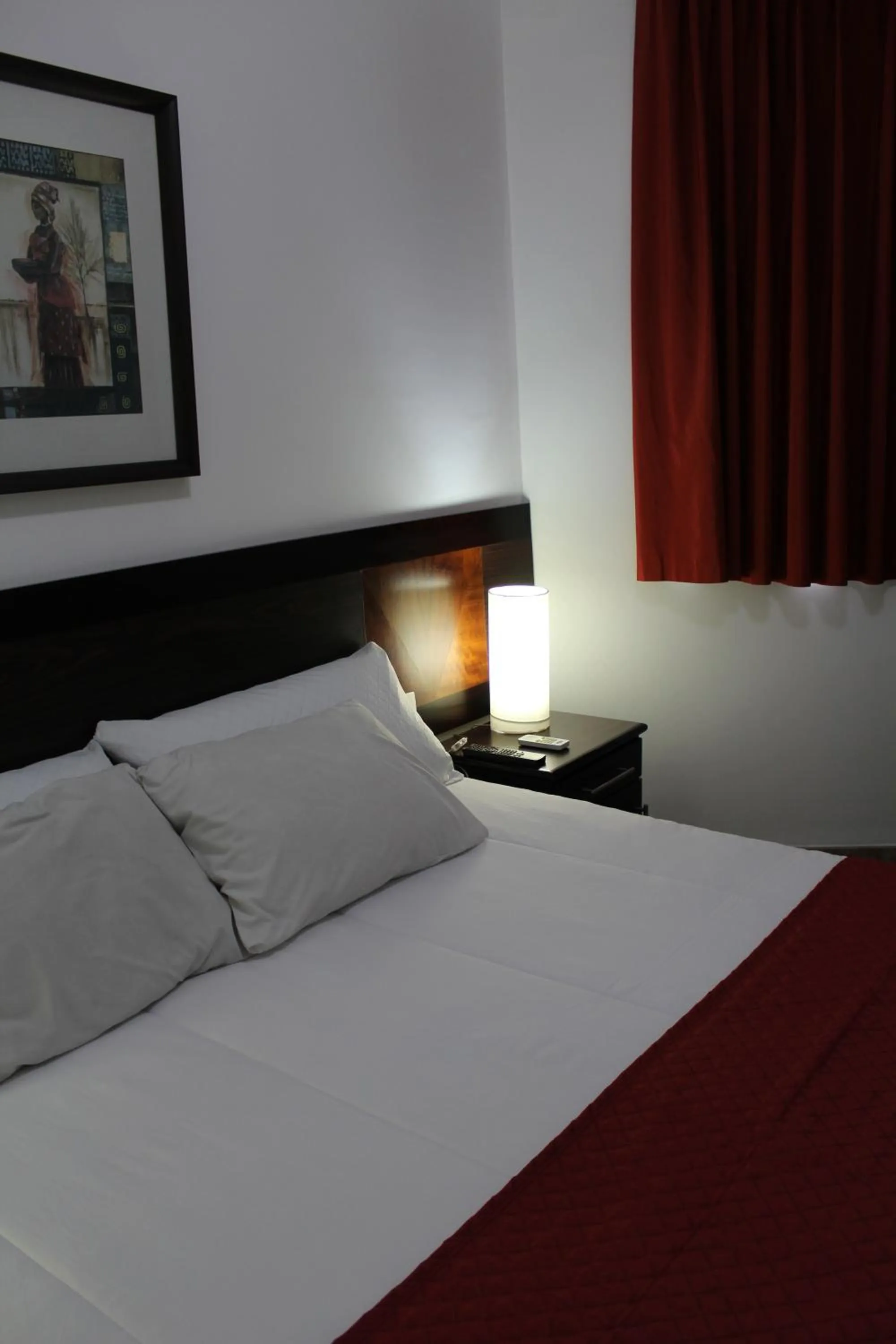 Bed in Hotel Dom Henrique