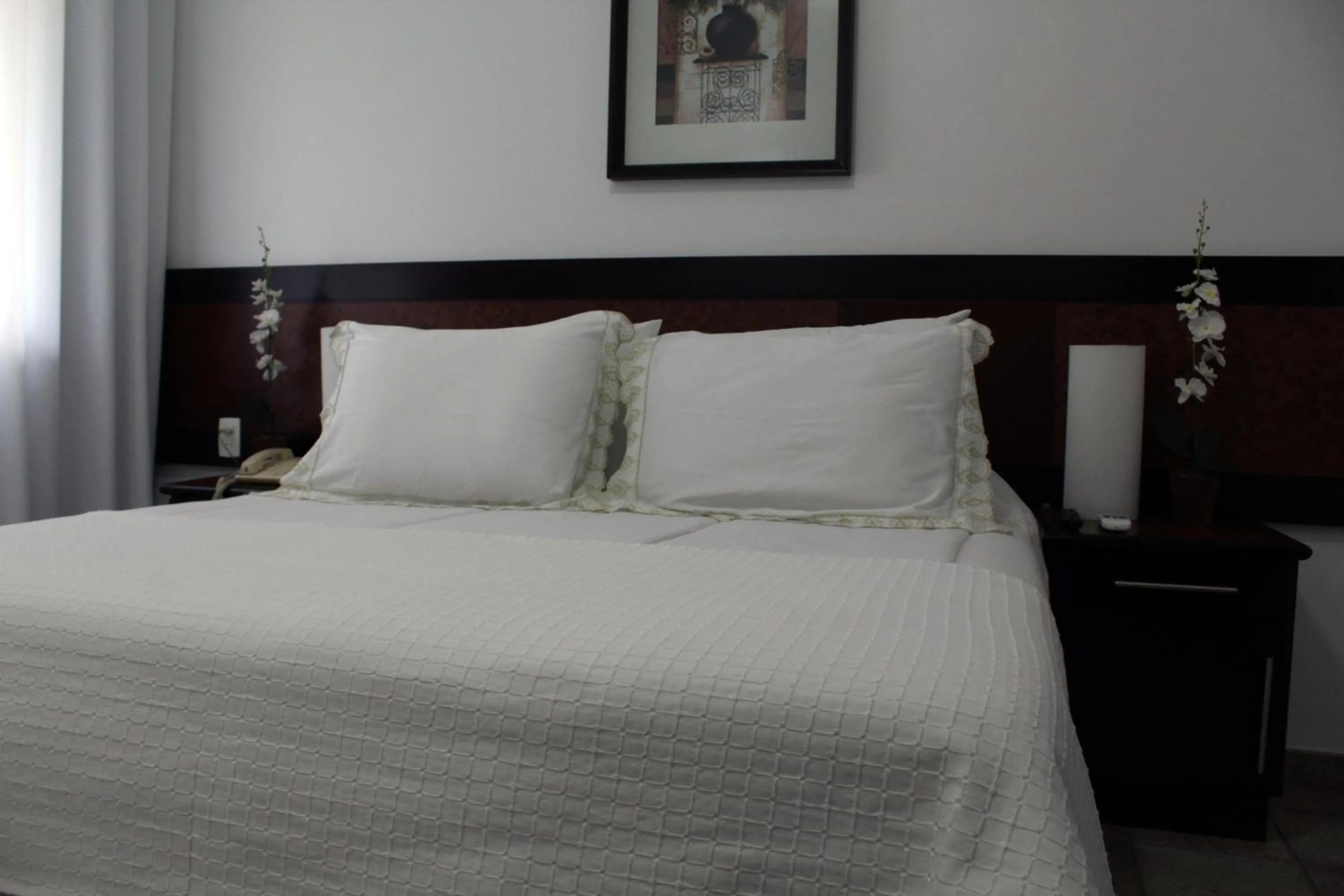 Bed in Hotel Dom Henrique